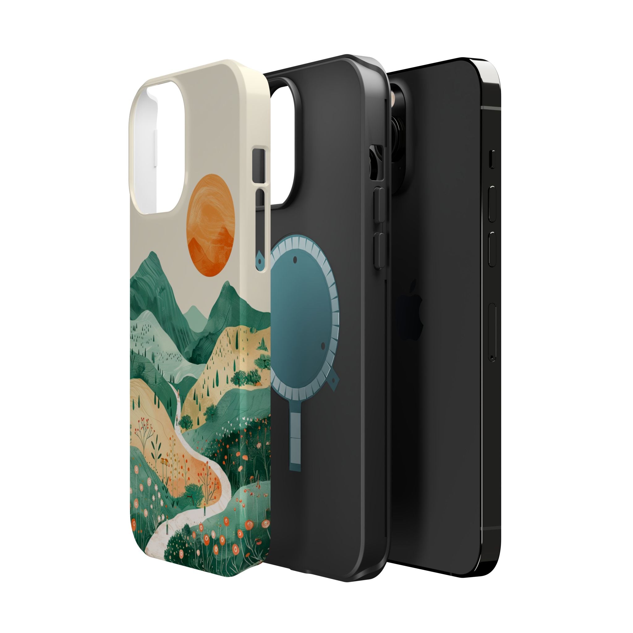 Sunrise Mountain Landscape