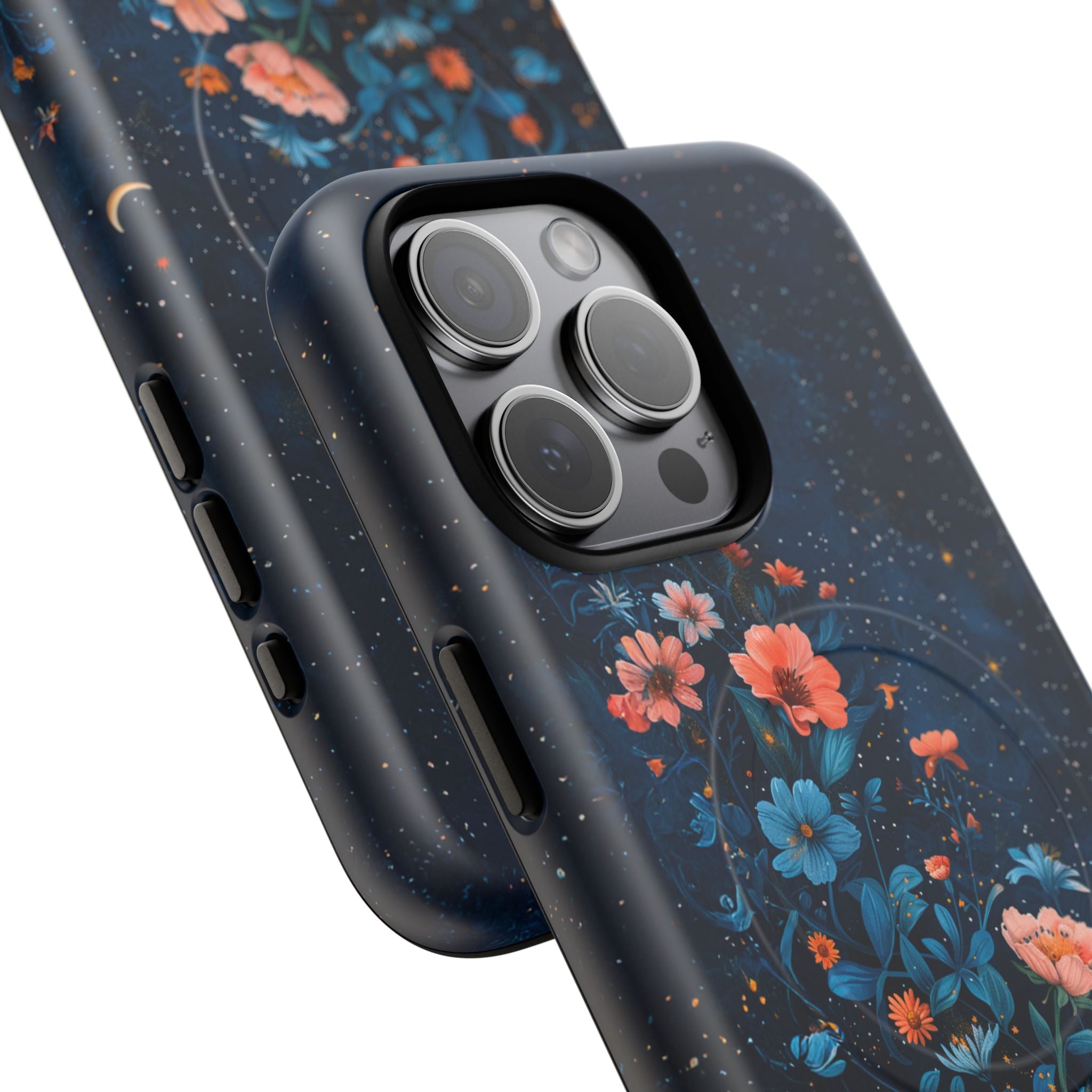 Floral Night Sky Tough Magnetic Phone Case