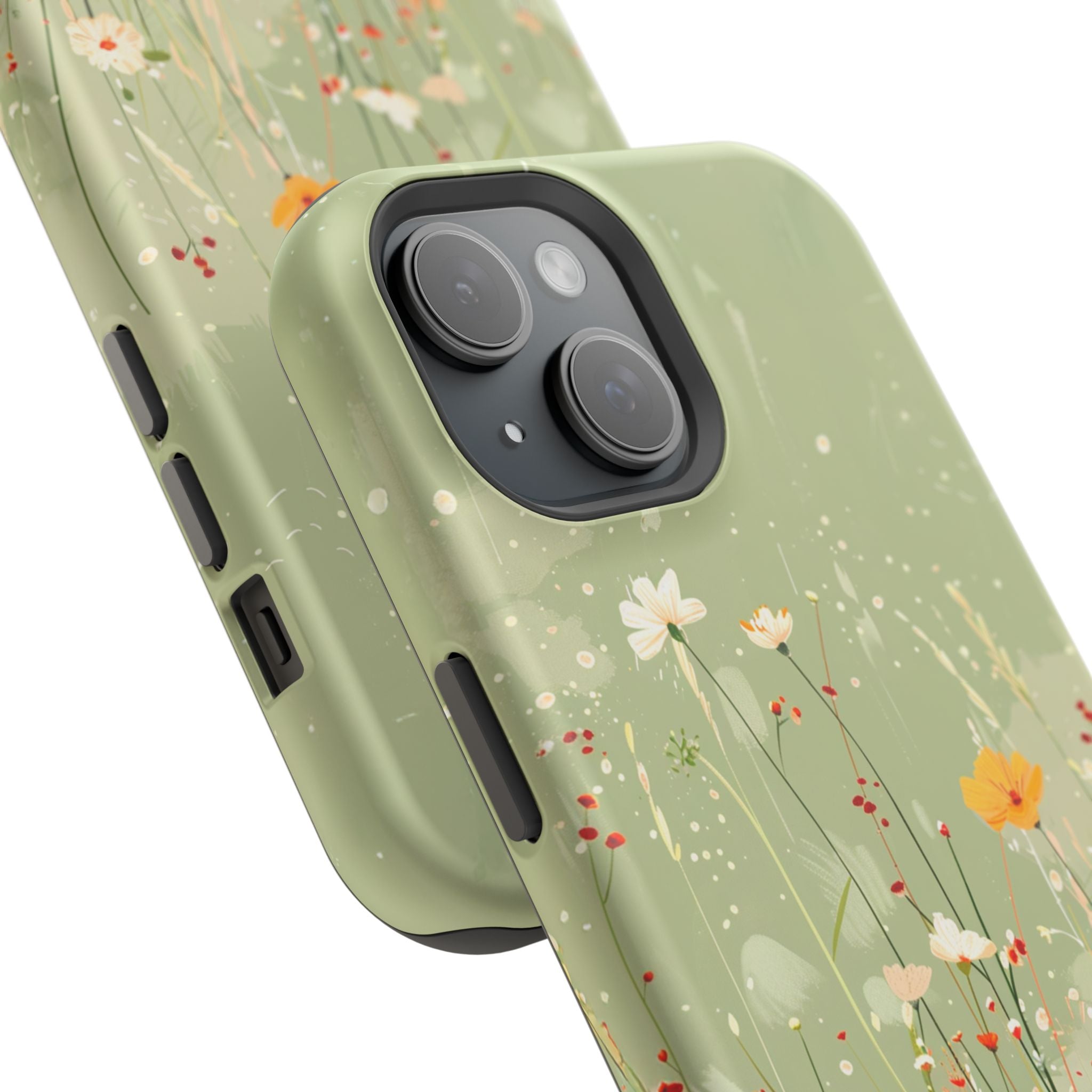 Floral Meadow Magnetic Impact-Resistant Phone Case