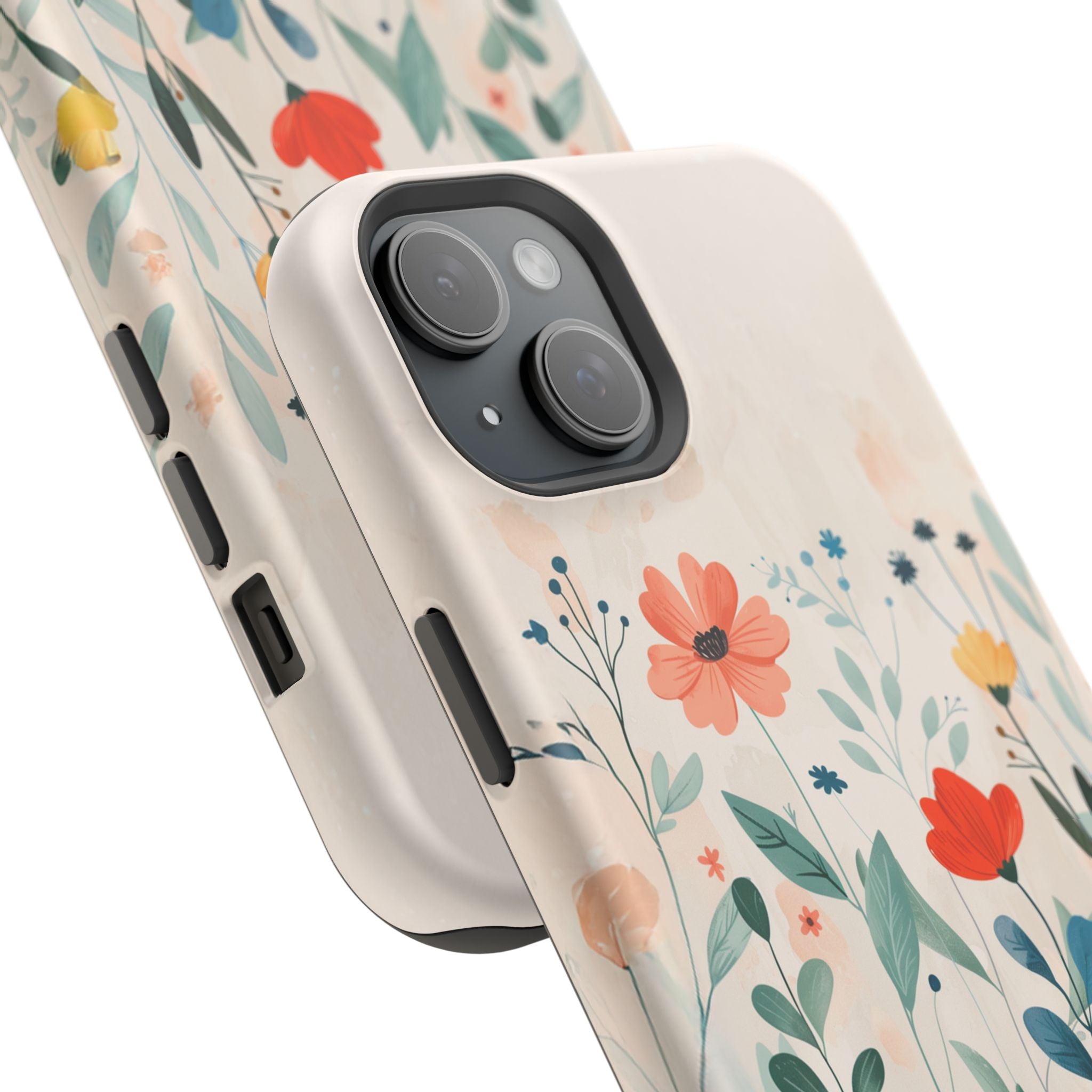 Floral Garden Magnetic Impact-Resistant Phone Case