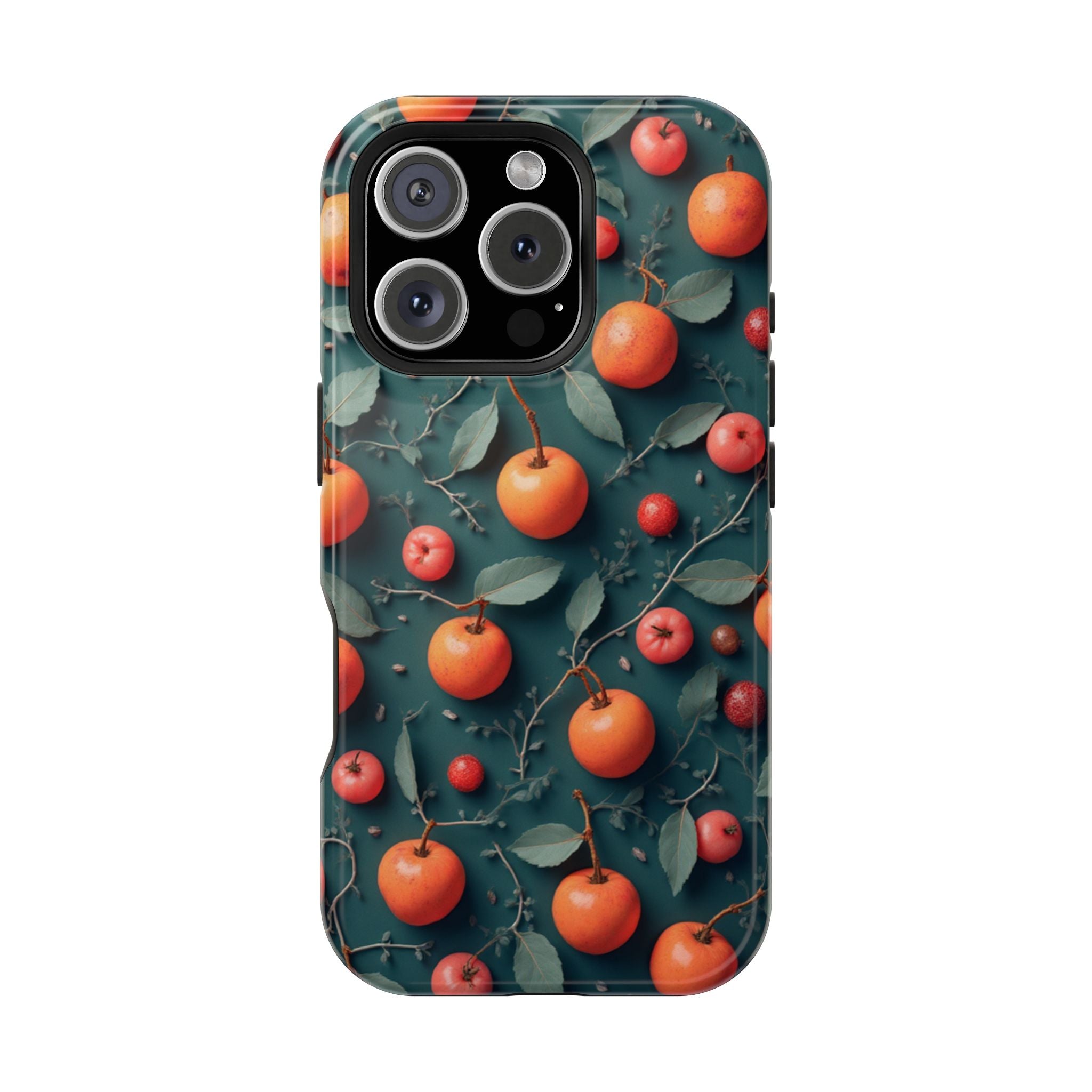Phone Case – Orange Orchard Magnetic Impact‑Resistant Design