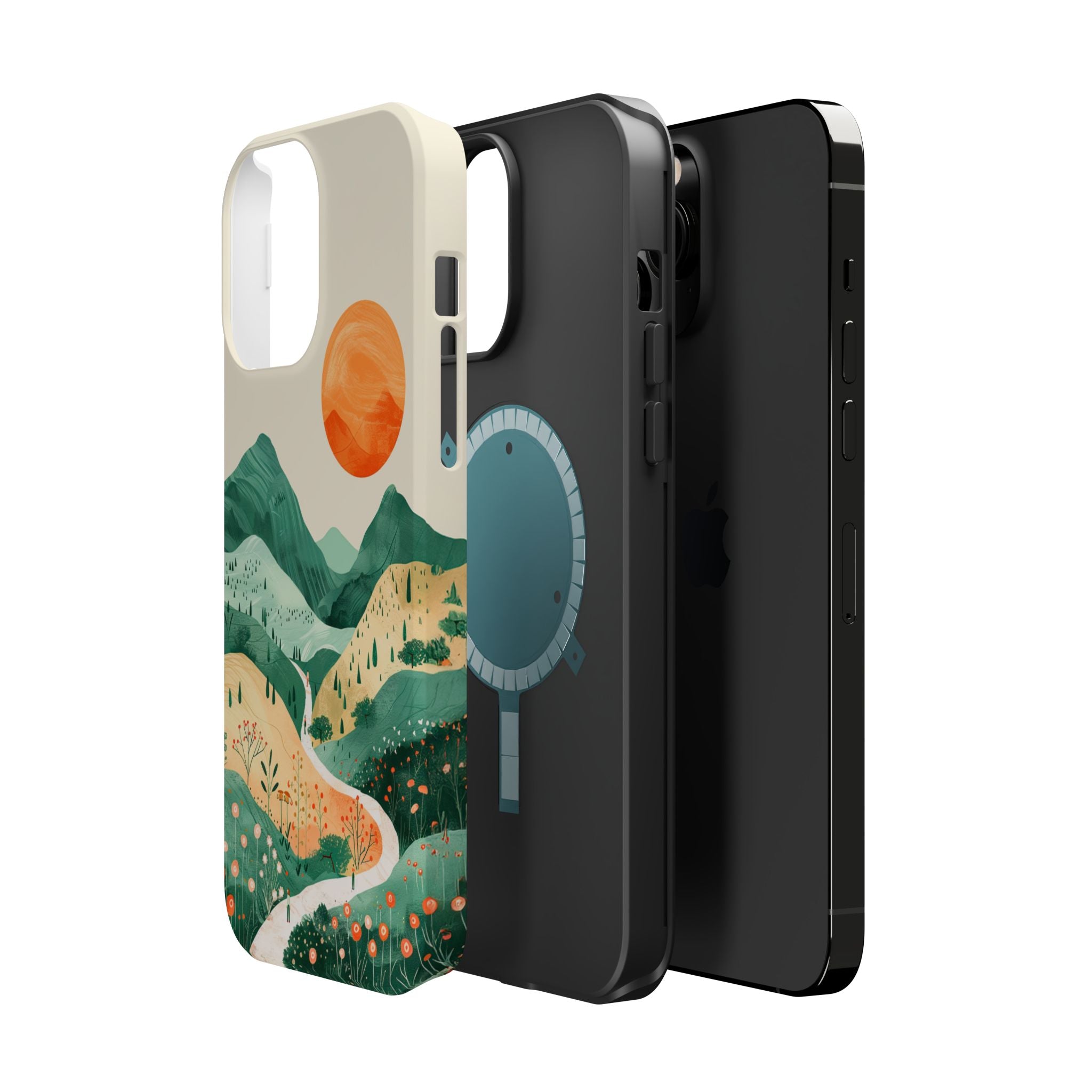 Sunrise Mountain Landscape