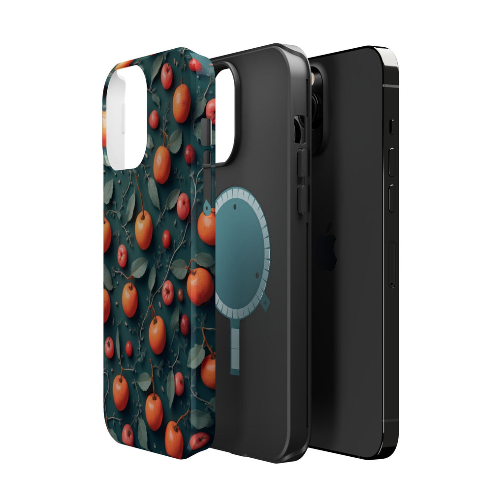 Phone Case – Orange Orchard Magnetic Impact‑Resistant Design