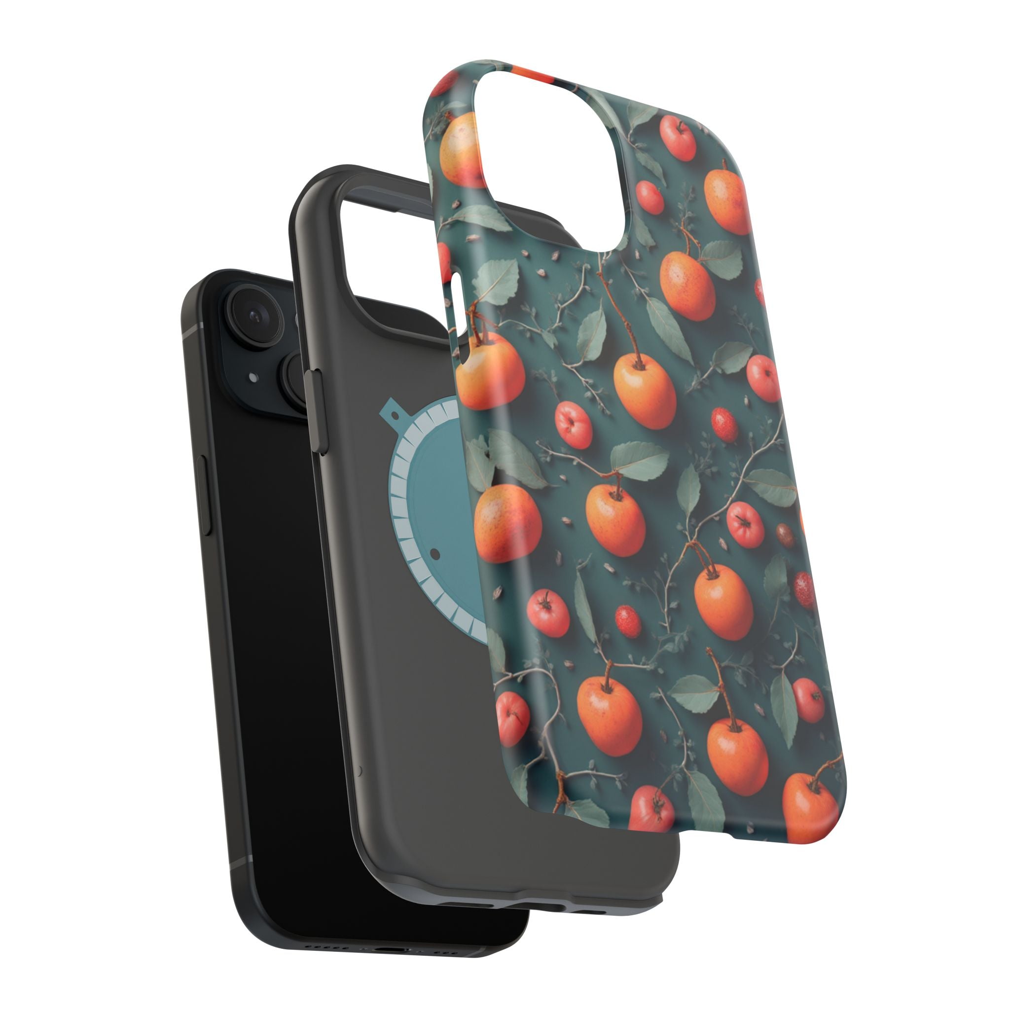Phone Case – Orange Orchard Magnetic Impact‑Resistant Design