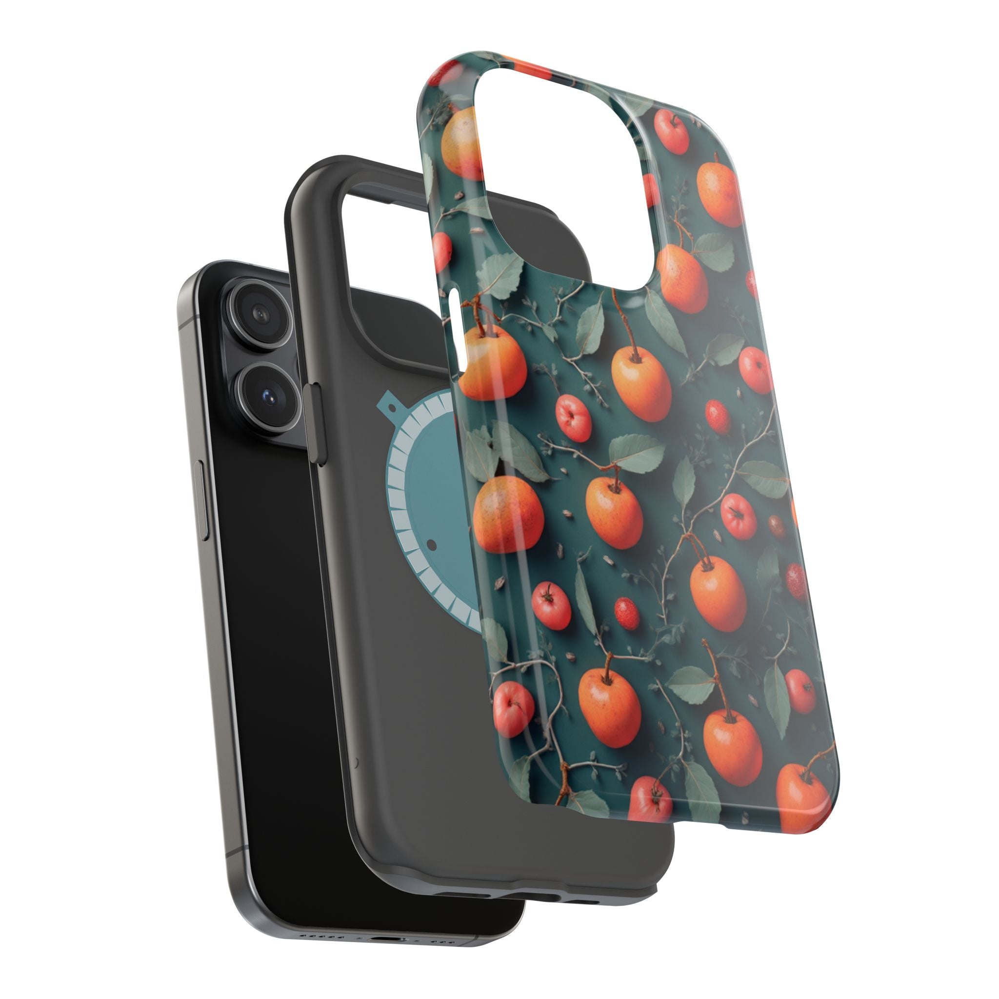 Phone Case – Orange Orchard Magnetic Impact‑Resistant Design
