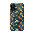 Stained Glass Mosaic Magnetic Impact Phone Case — Durable Protective Cover