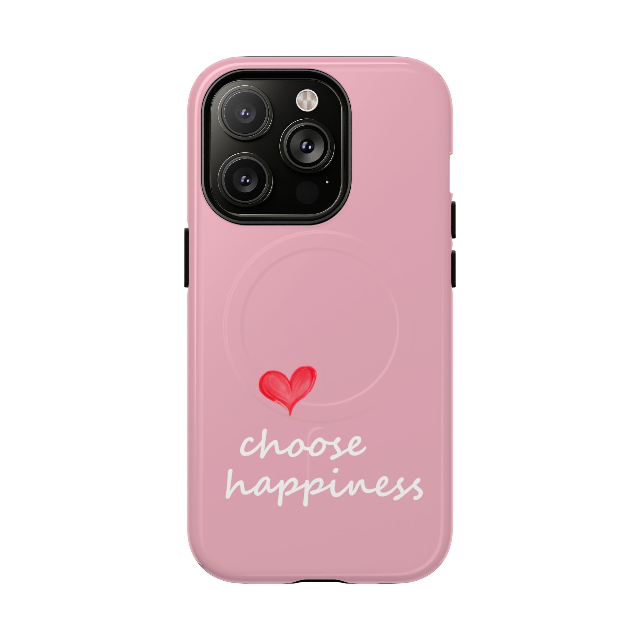 Soft Energy Tough Magnetic Phone Case — Protective Pink MagSafe-Compatible Case