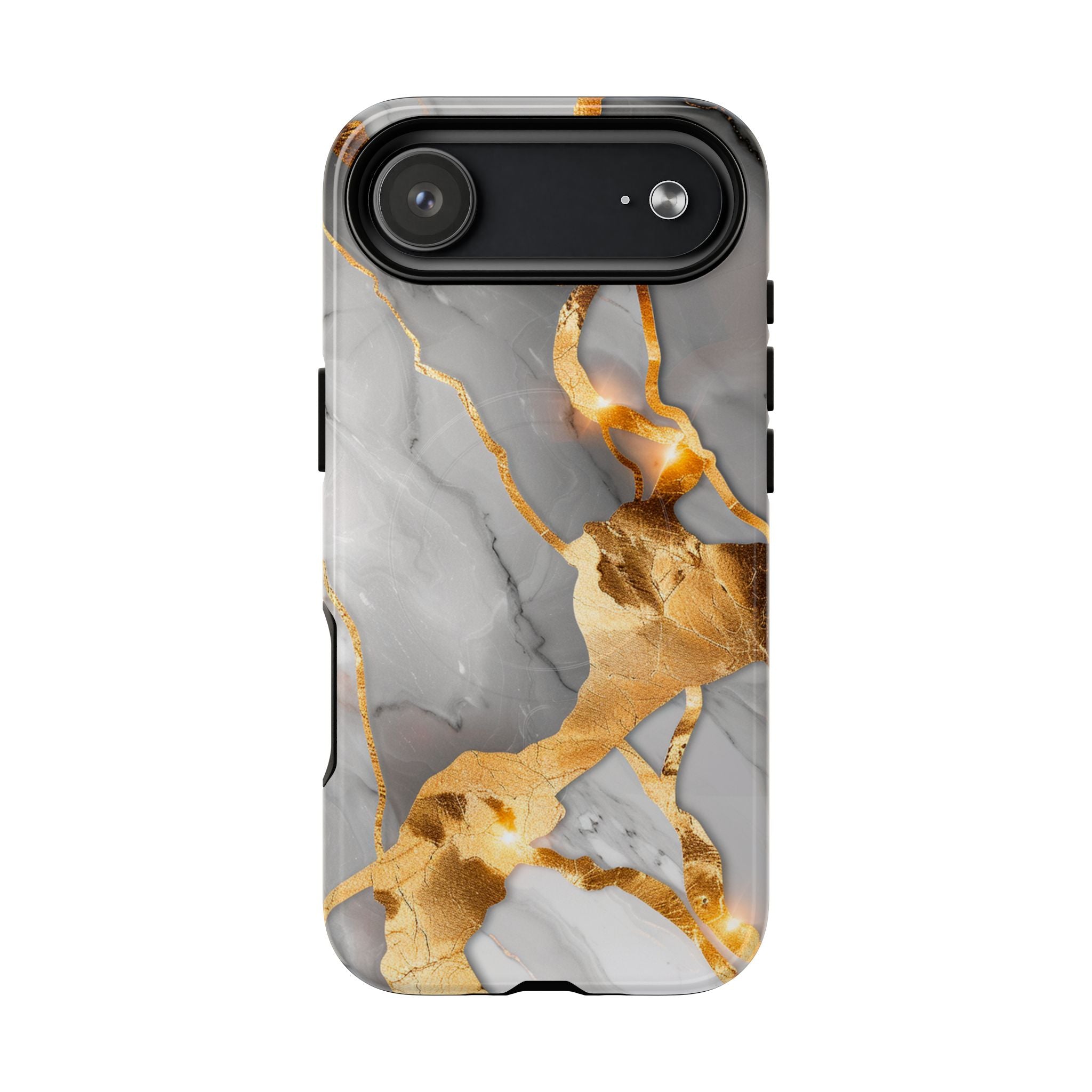 Marble Gold Vein Tough Magnetic Phone Case