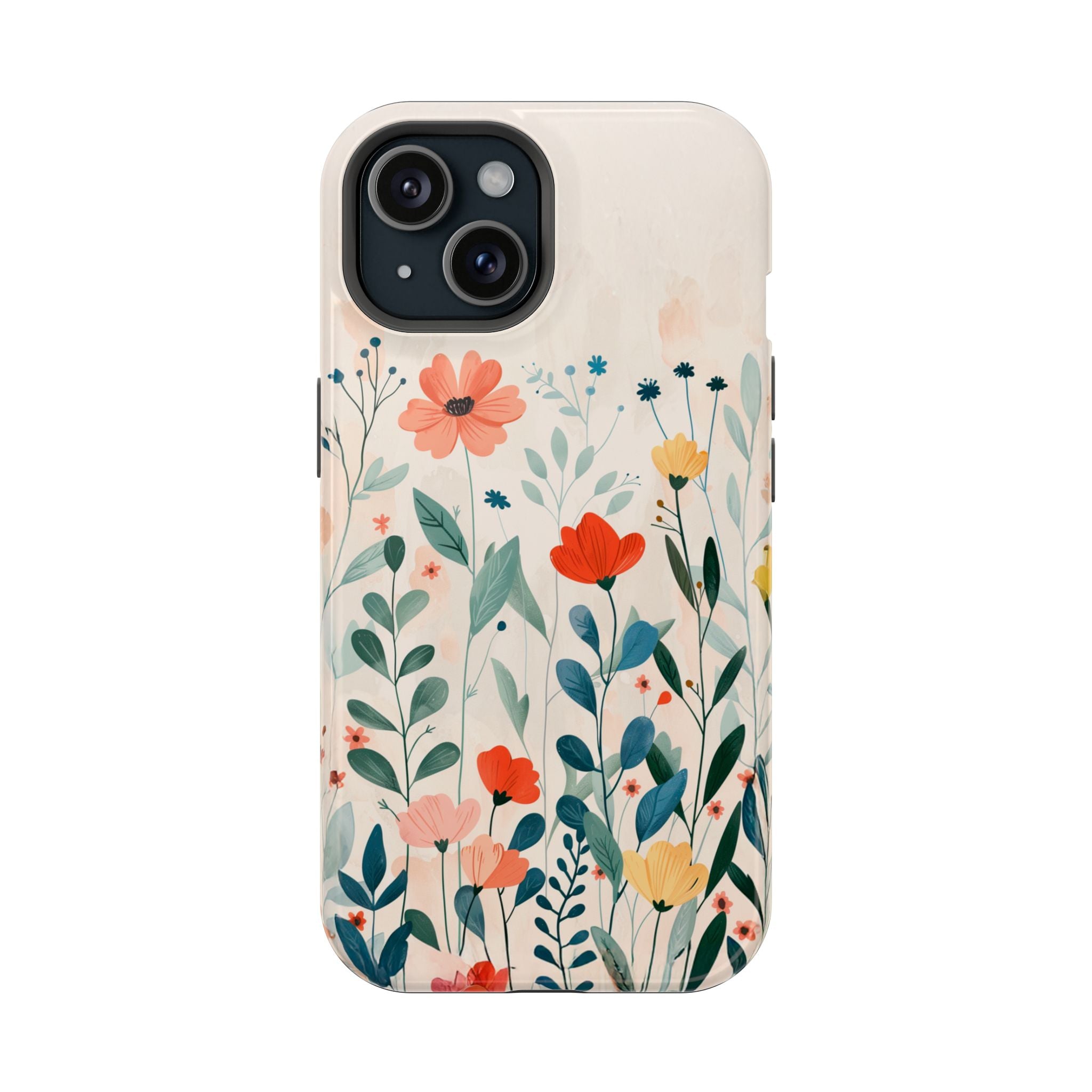 Floral Garden Magnetic Impact-Resistant Phone Case