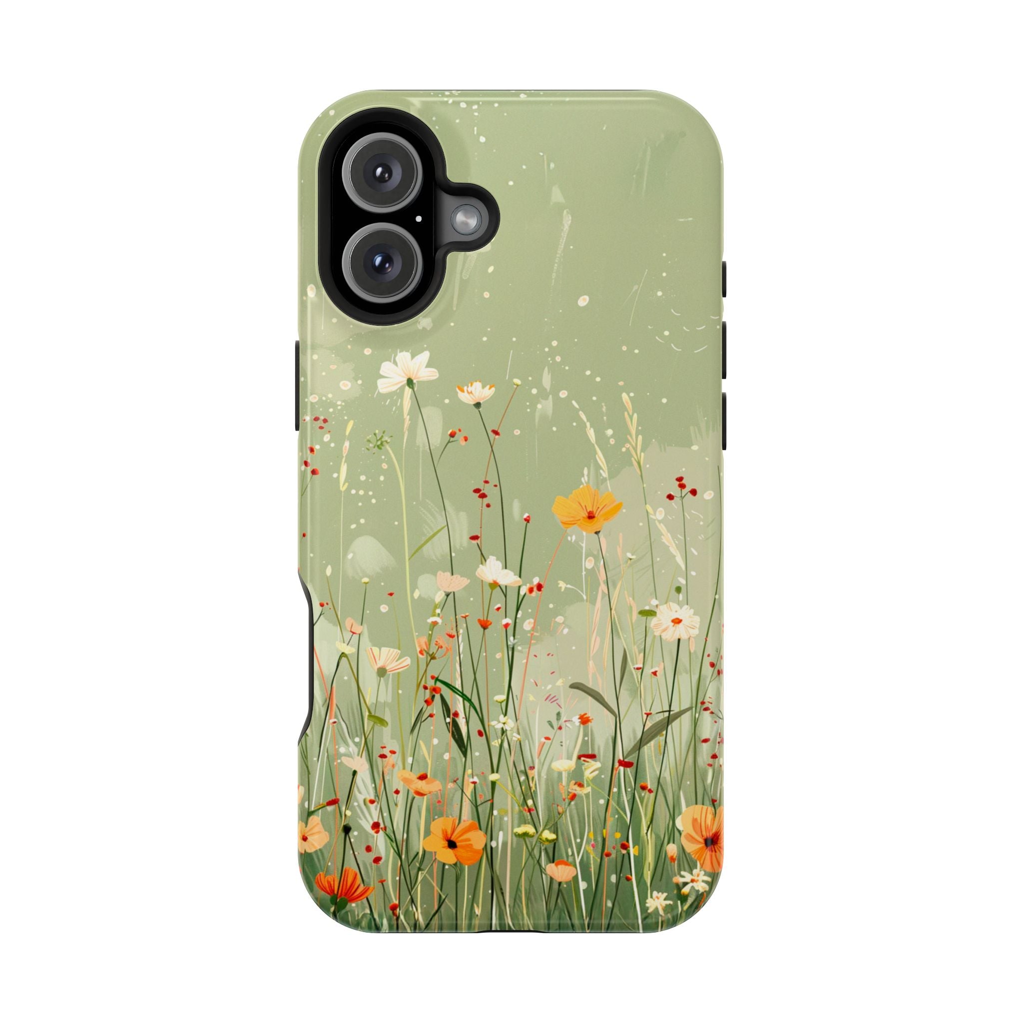 Floral Meadow Magnetic Impact-Resistant Phone Case