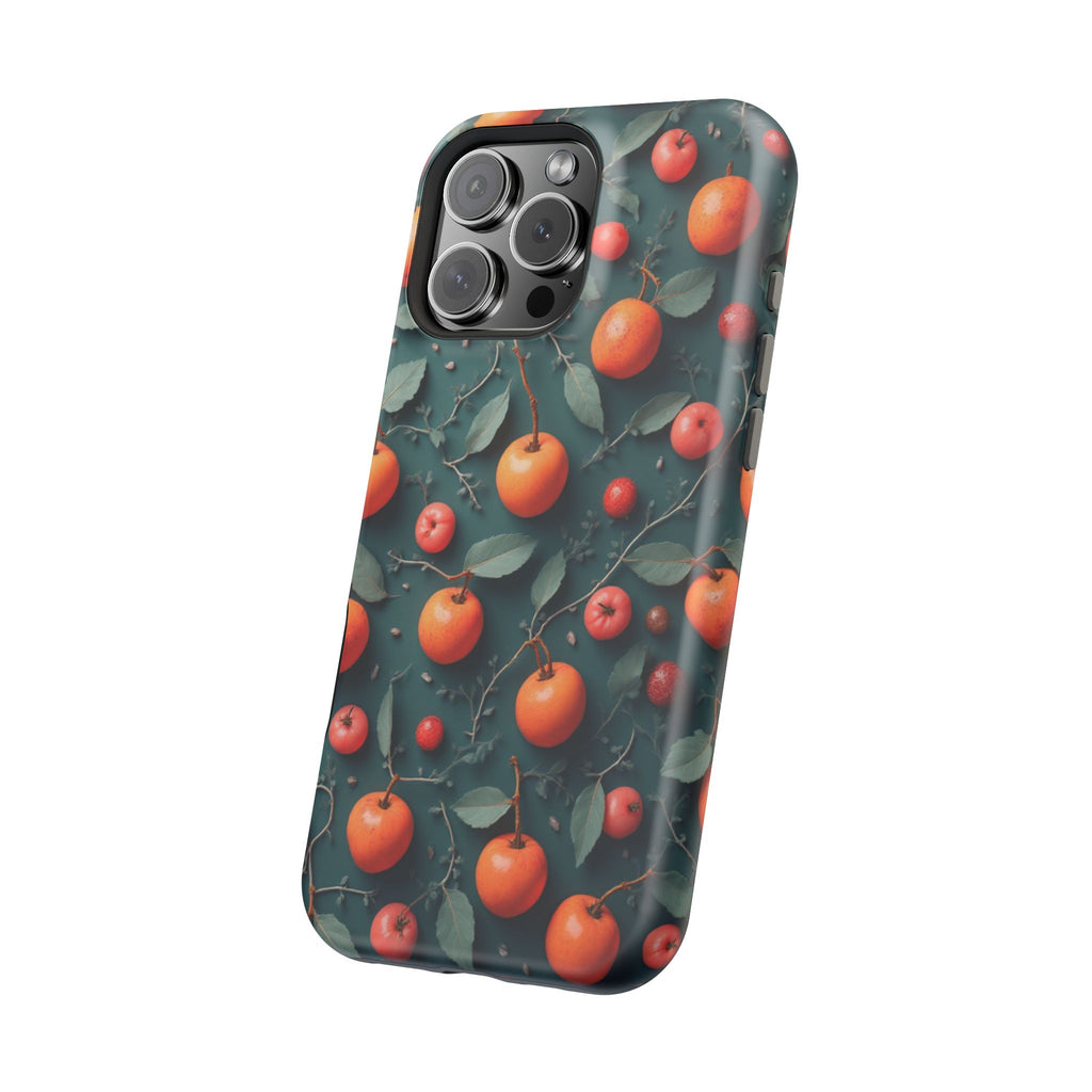 Phone Case – Orange Orchard Magnetic Impact‑Resistant Design