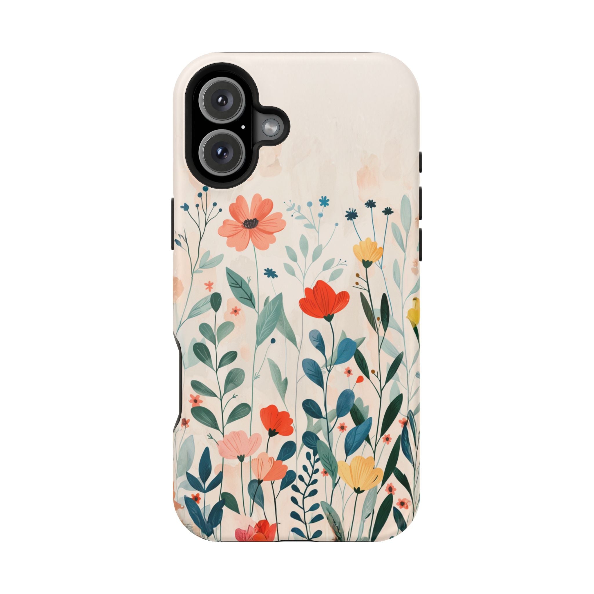 Floral Garden Magnetic Impact-Resistant Phone Case