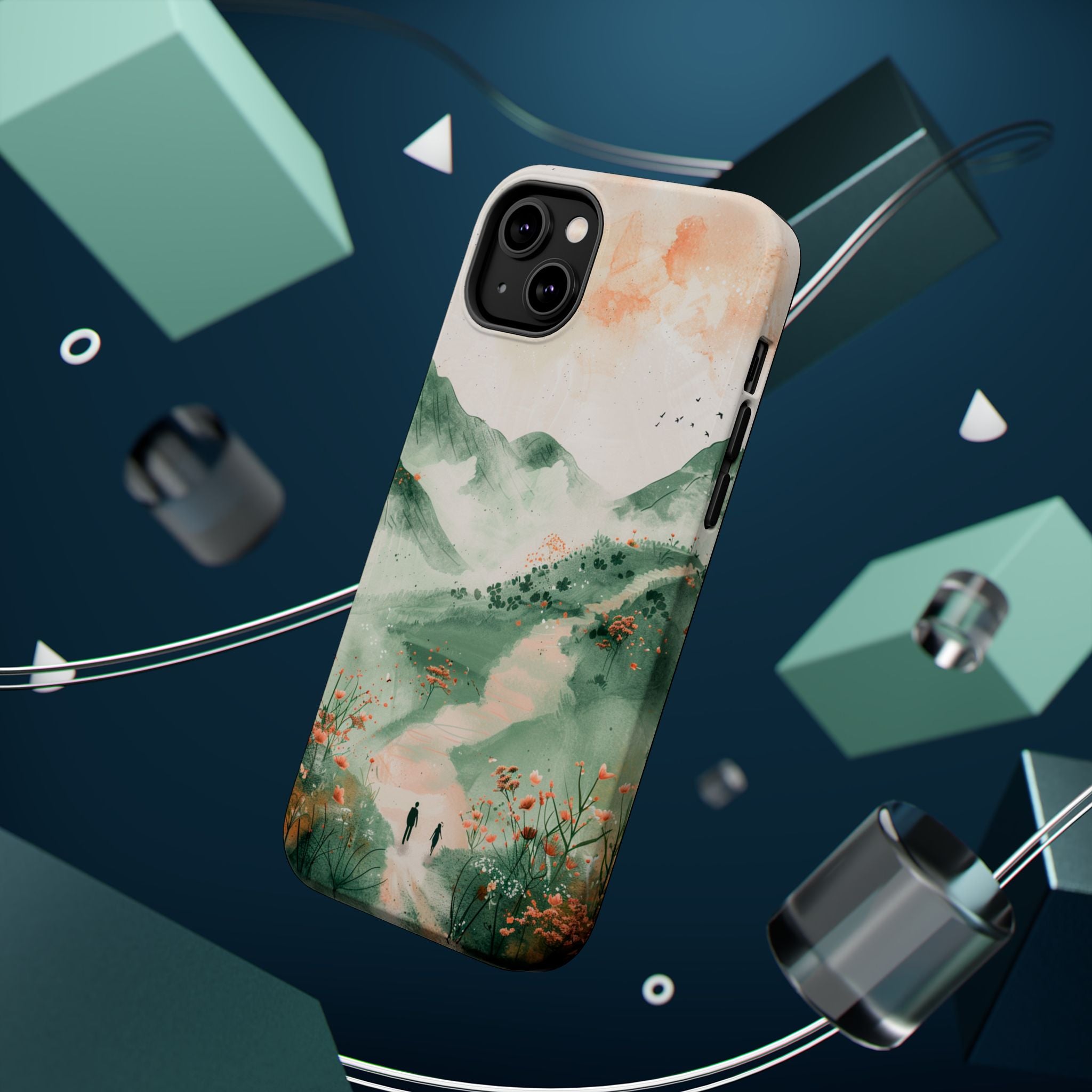 Misty Mountain Landscape