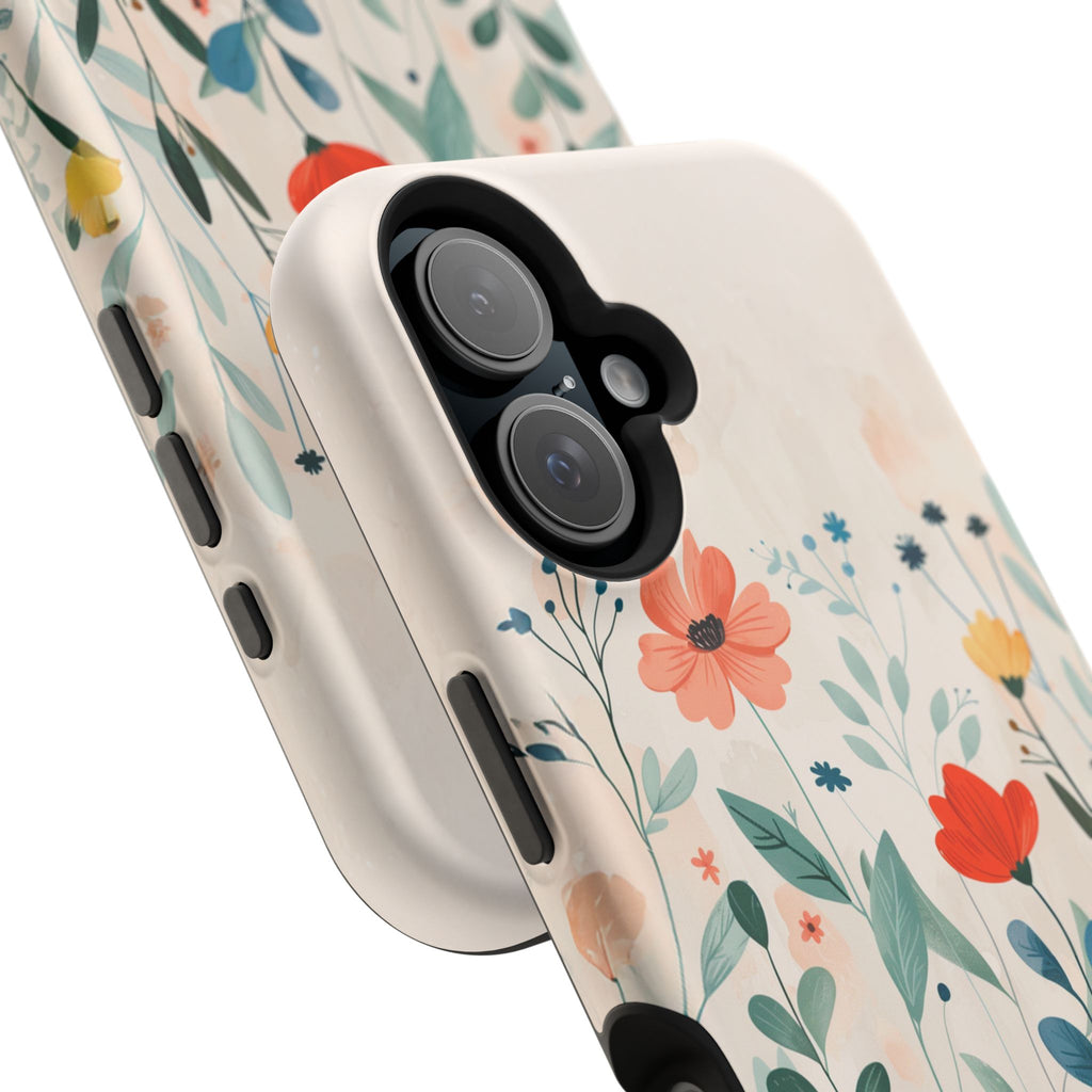 Floral Garden Magnetic Impact-Resistant Phone Case