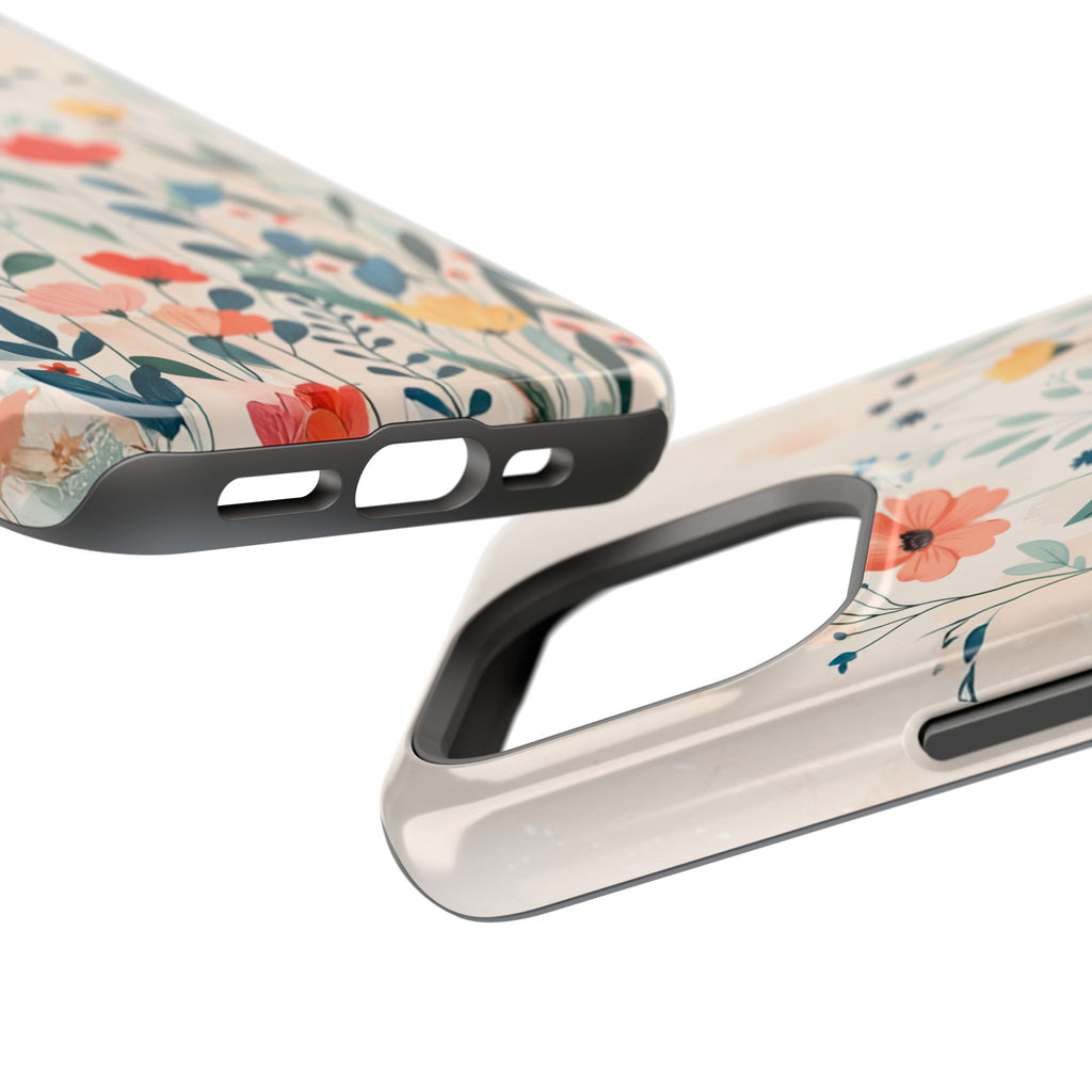 Floral Garden Magnetic Impact-Resistant Phone Case