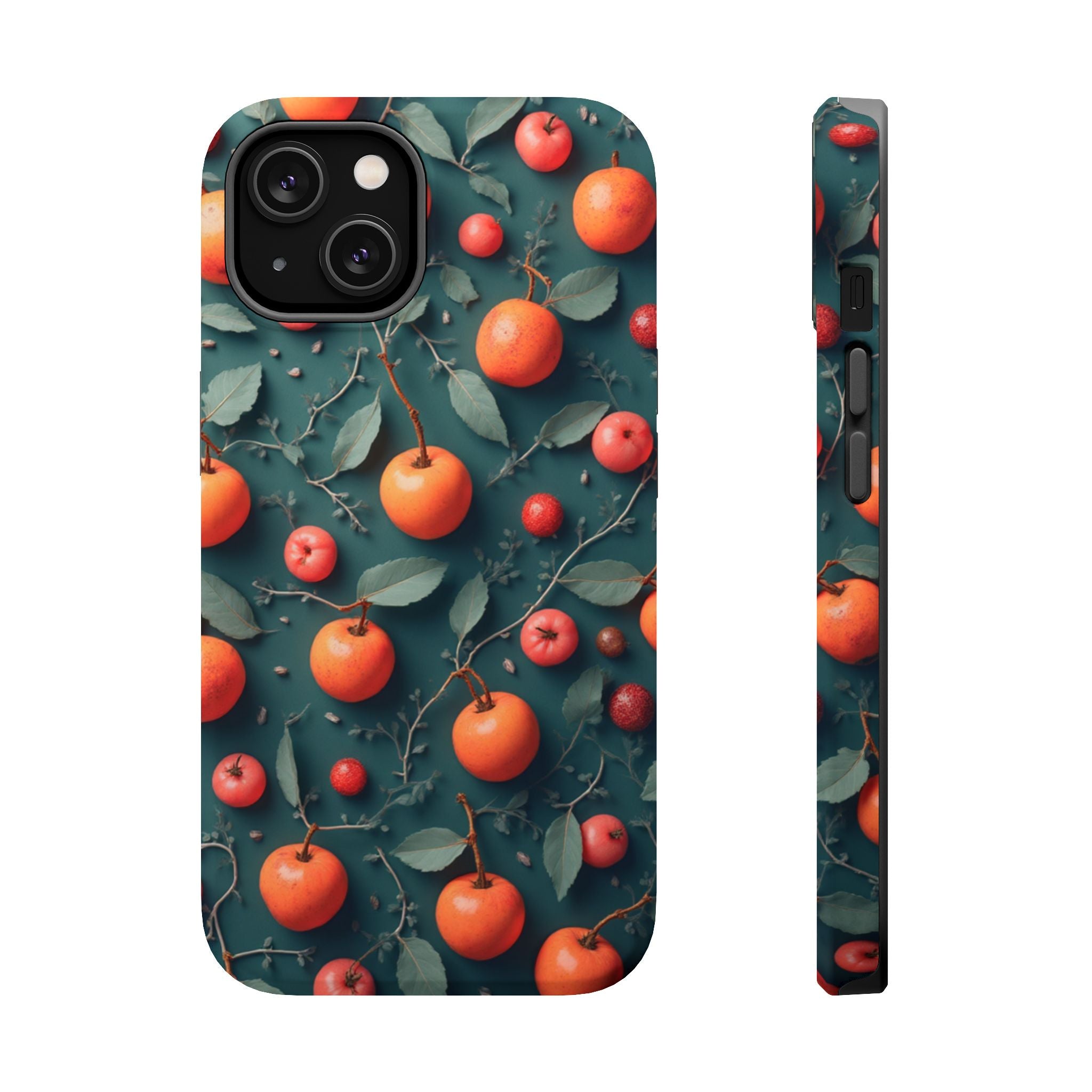 Phone Case – Orange Orchard Magnetic Impact‑Resistant Design