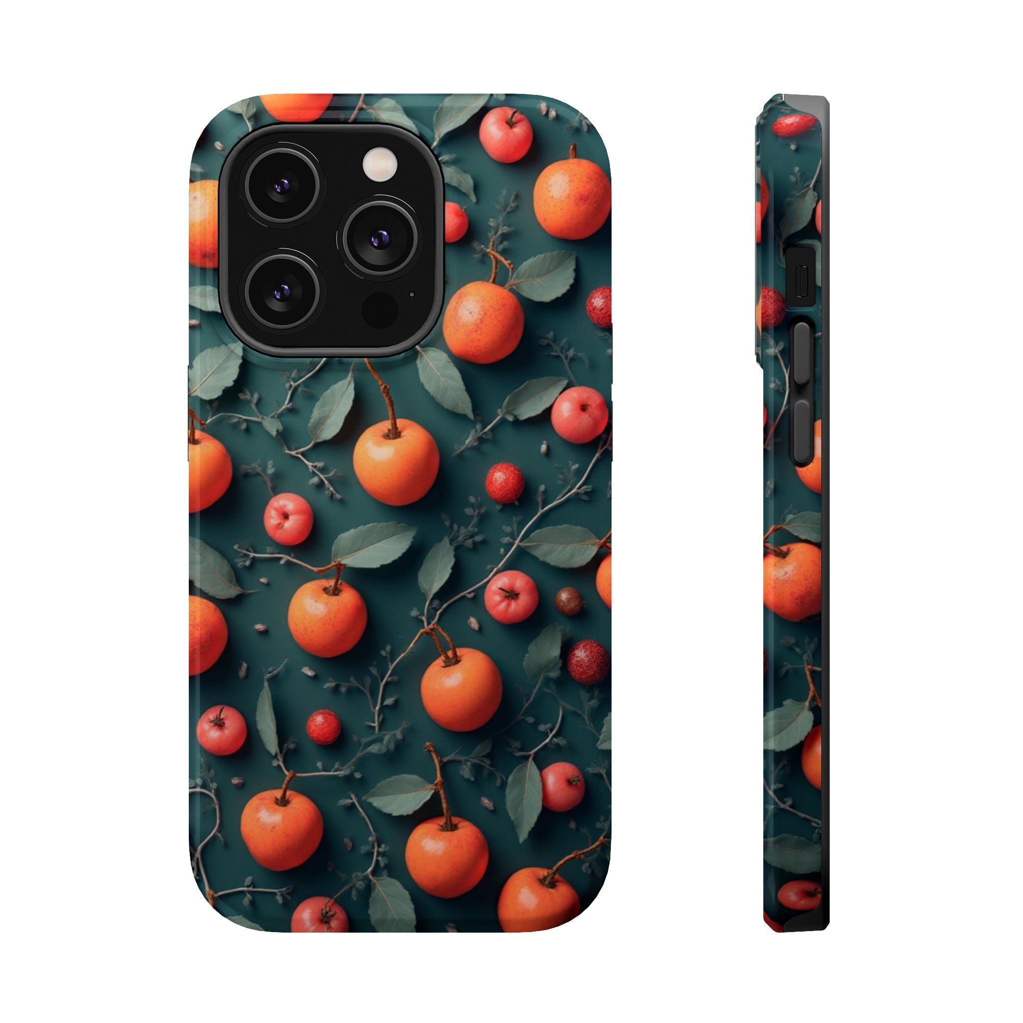 Phone Case – Orange Orchard Magnetic Impact‑Resistant Design