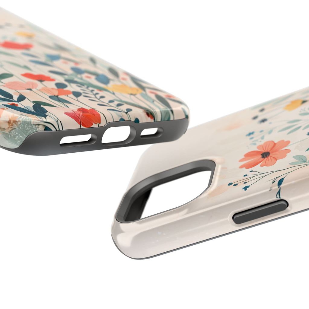 Floral Garden Magnetic Impact-Resistant Phone Case
