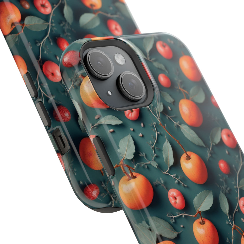 Phone Case – Orange Orchard Magnetic Impact‑Resistant Design