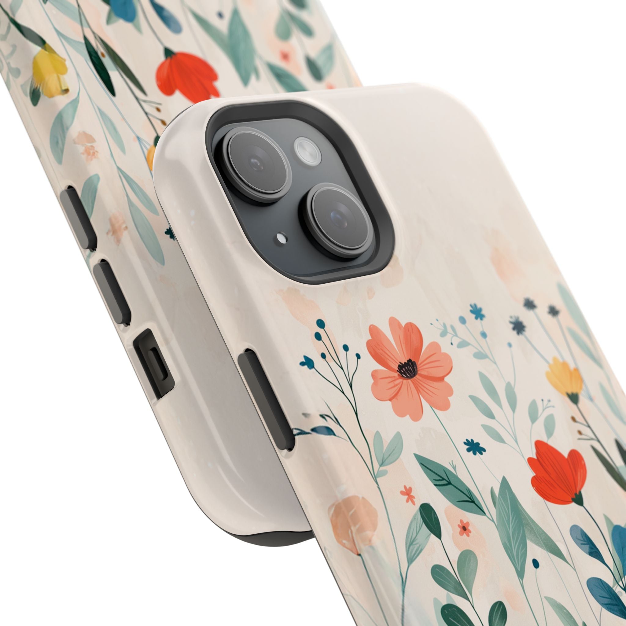Floral Garden Magnetic Impact-Resistant Phone Case