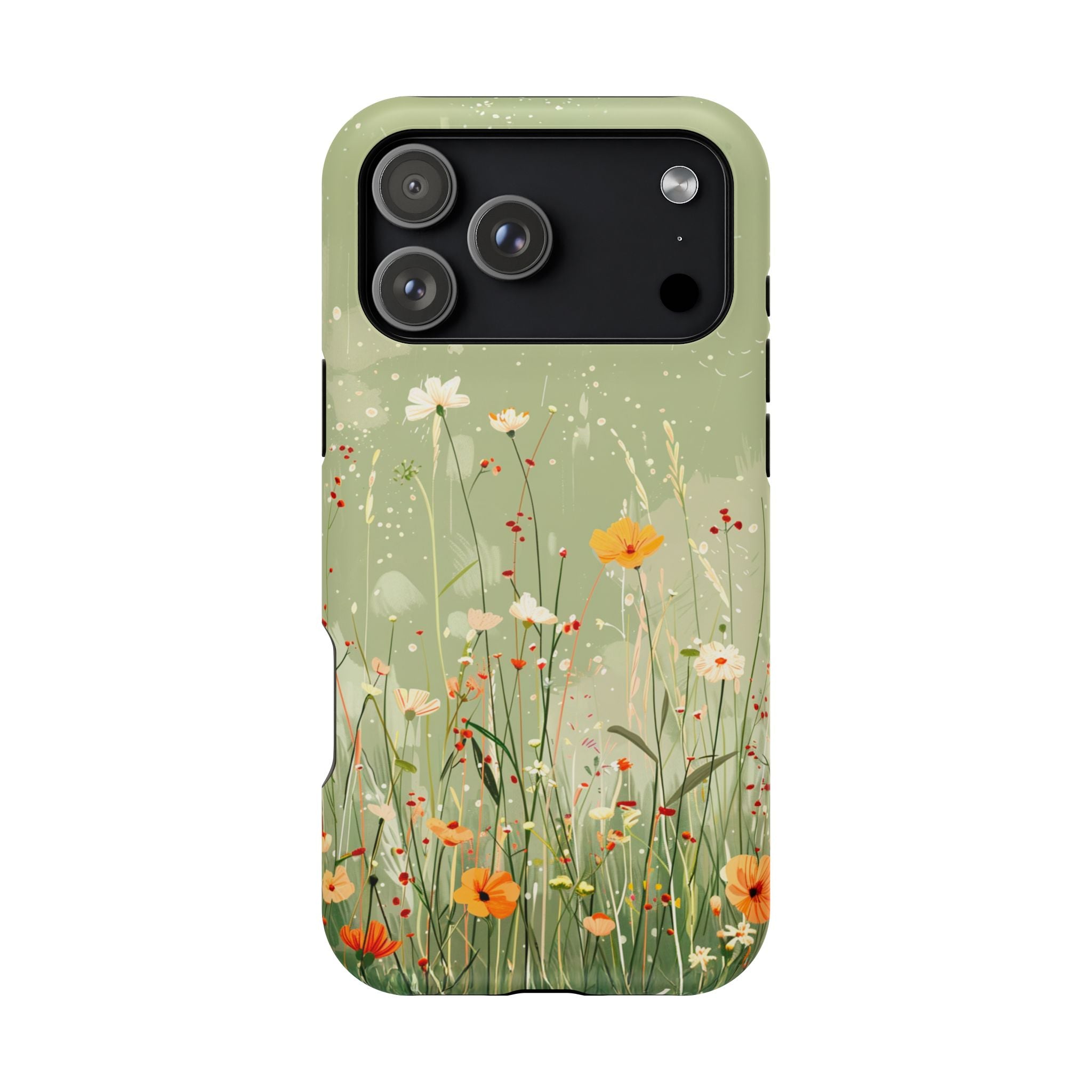Floral Meadow Magnetic Impact-Resistant Phone Case