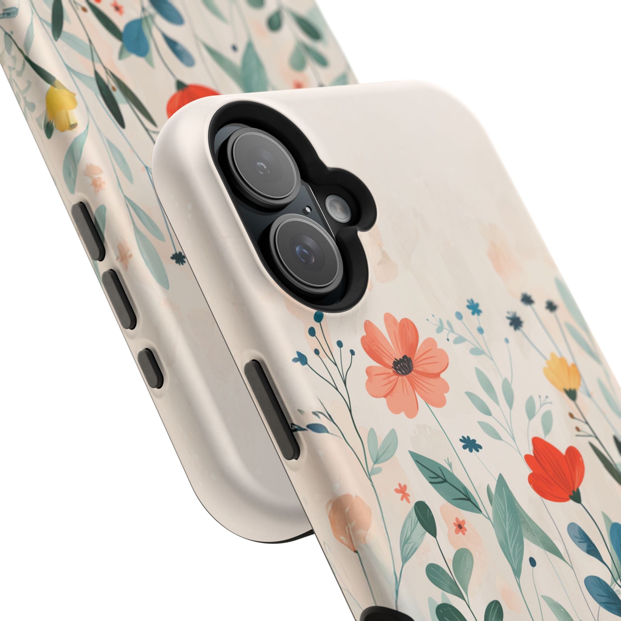 Floral Garden Magnetic Impact-Resistant Phone Case