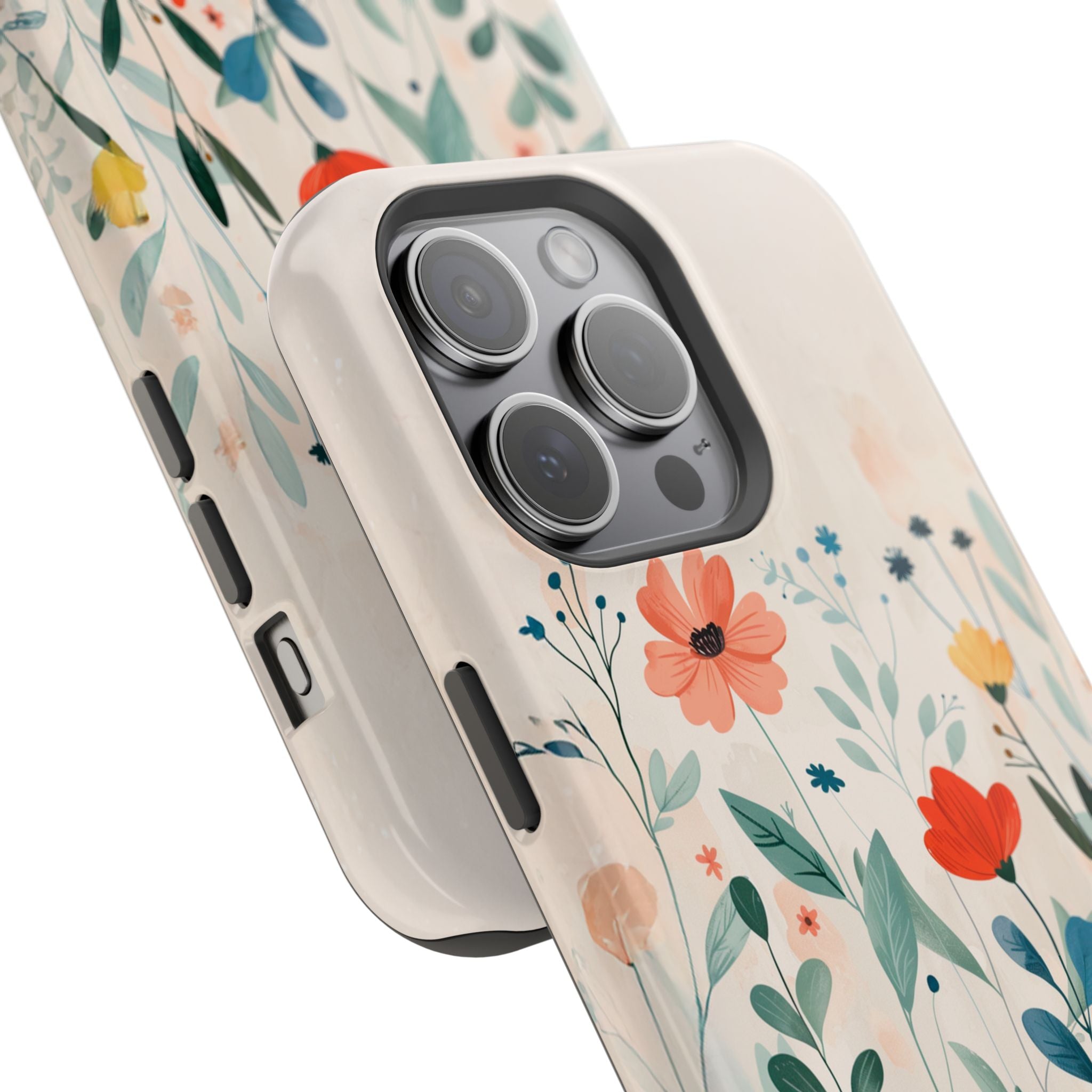 Floral Garden Magnetic Impact-Resistant Phone Case