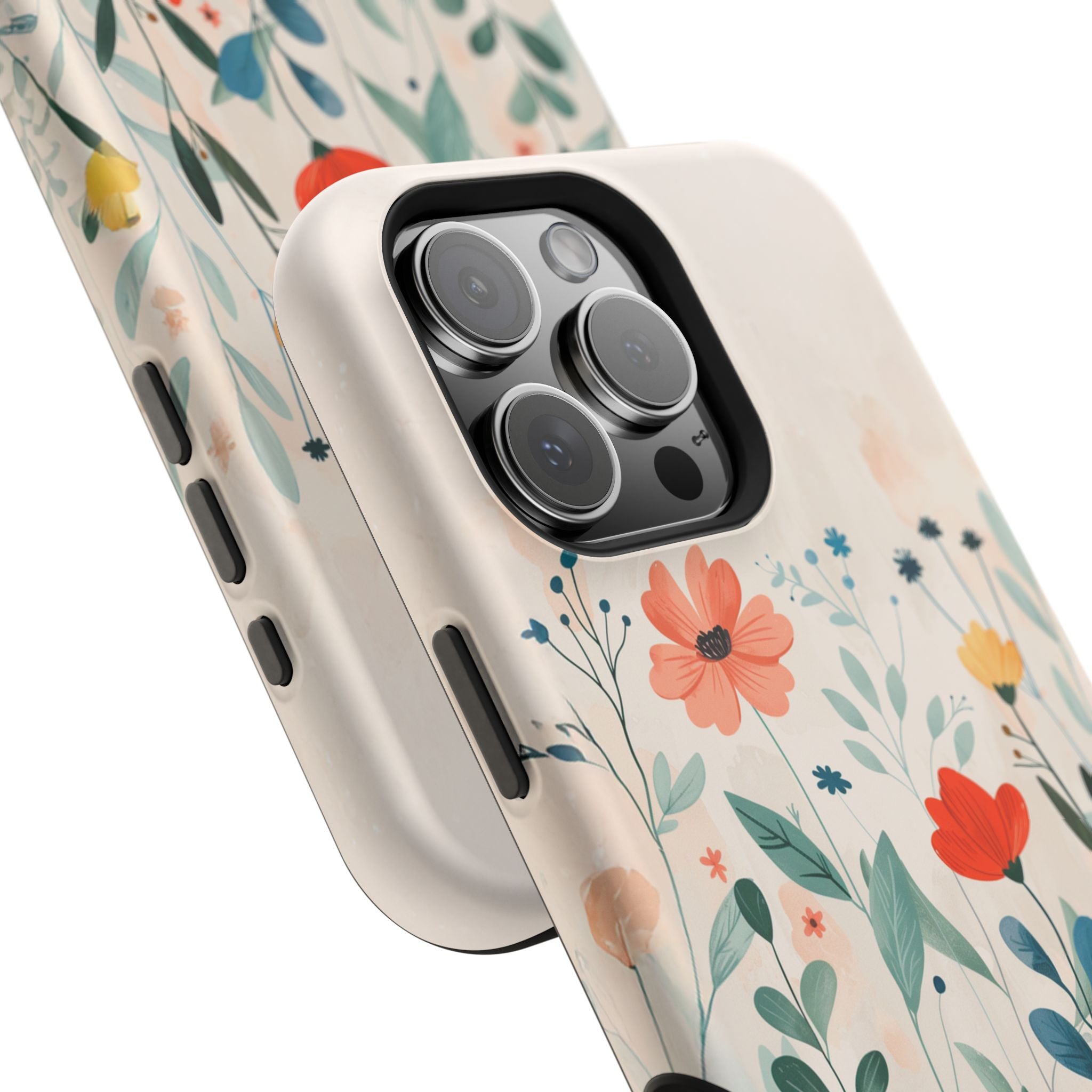 Floral Garden Magnetic Impact-Resistant Phone Case