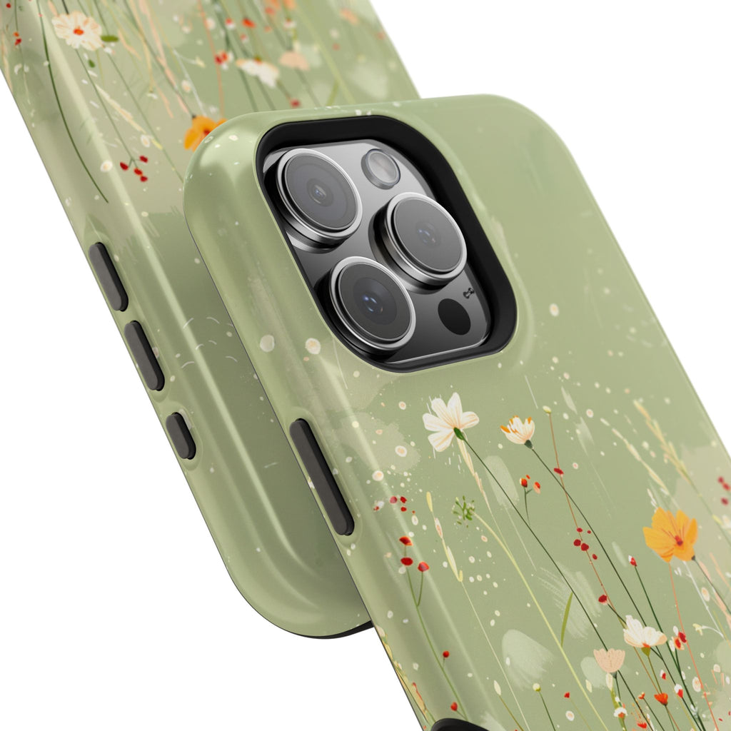Floral Meadow Magnetic Impact-Resistant Phone Case