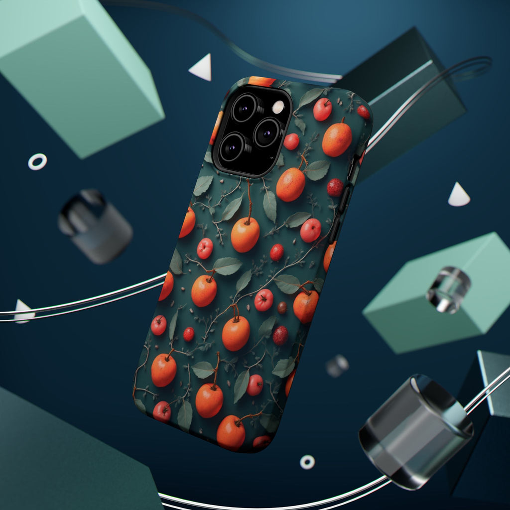 Phone Case – Orange Orchard Magnetic Impact‑Resistant Design