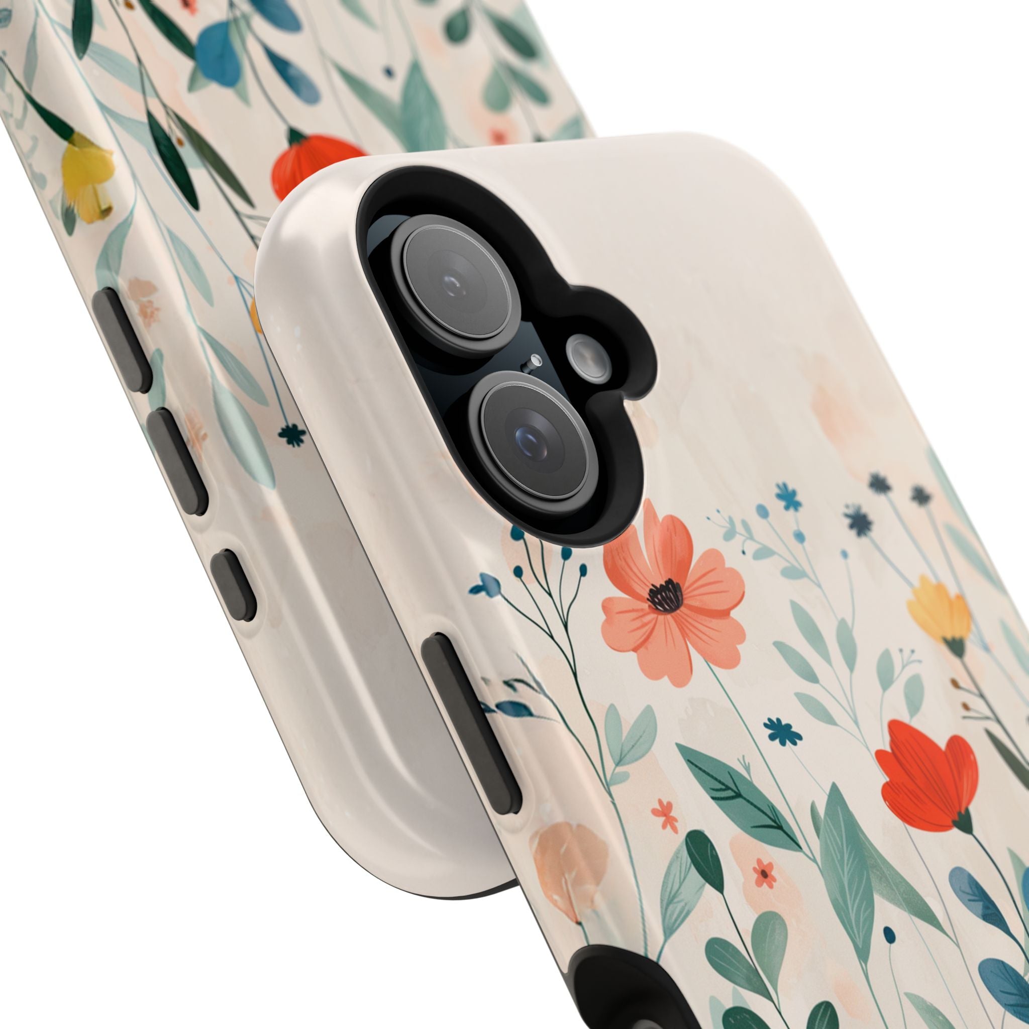 Floral Garden Magnetic Impact-Resistant Phone Case