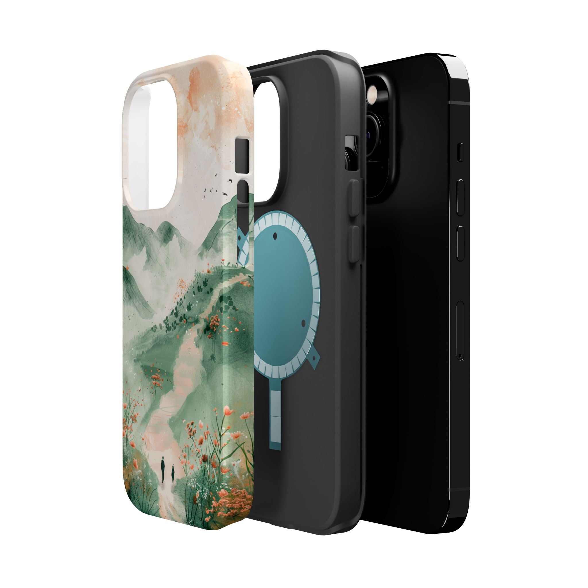 Misty Mountain Landscape