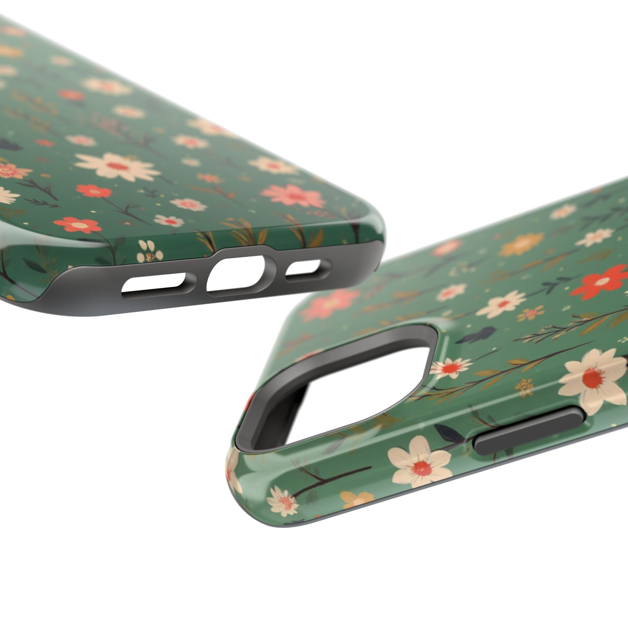 Floral Meadow Magnetic Impact-Resistant Phone Case