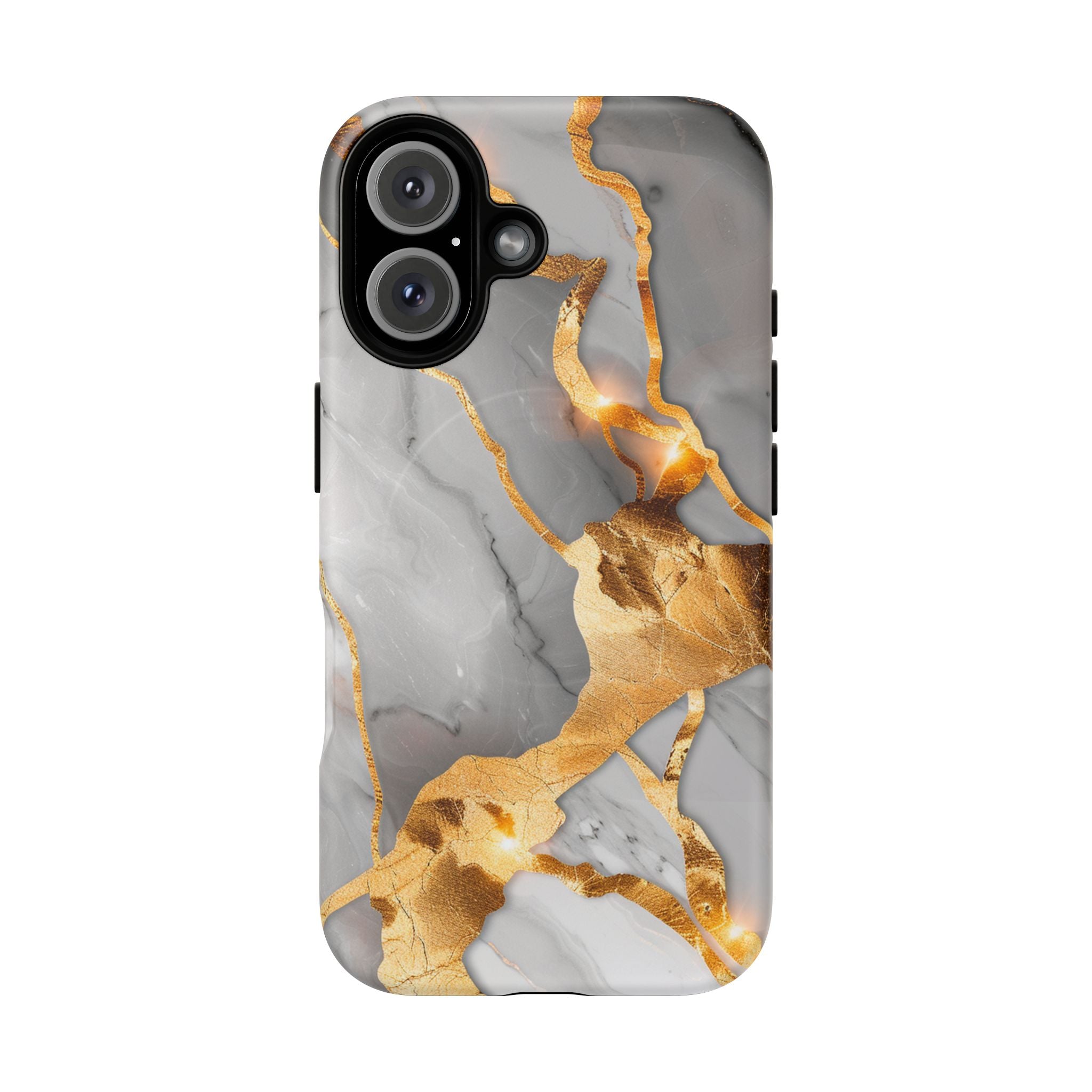Marble Gold Vein Tough Magnetic Phone Case