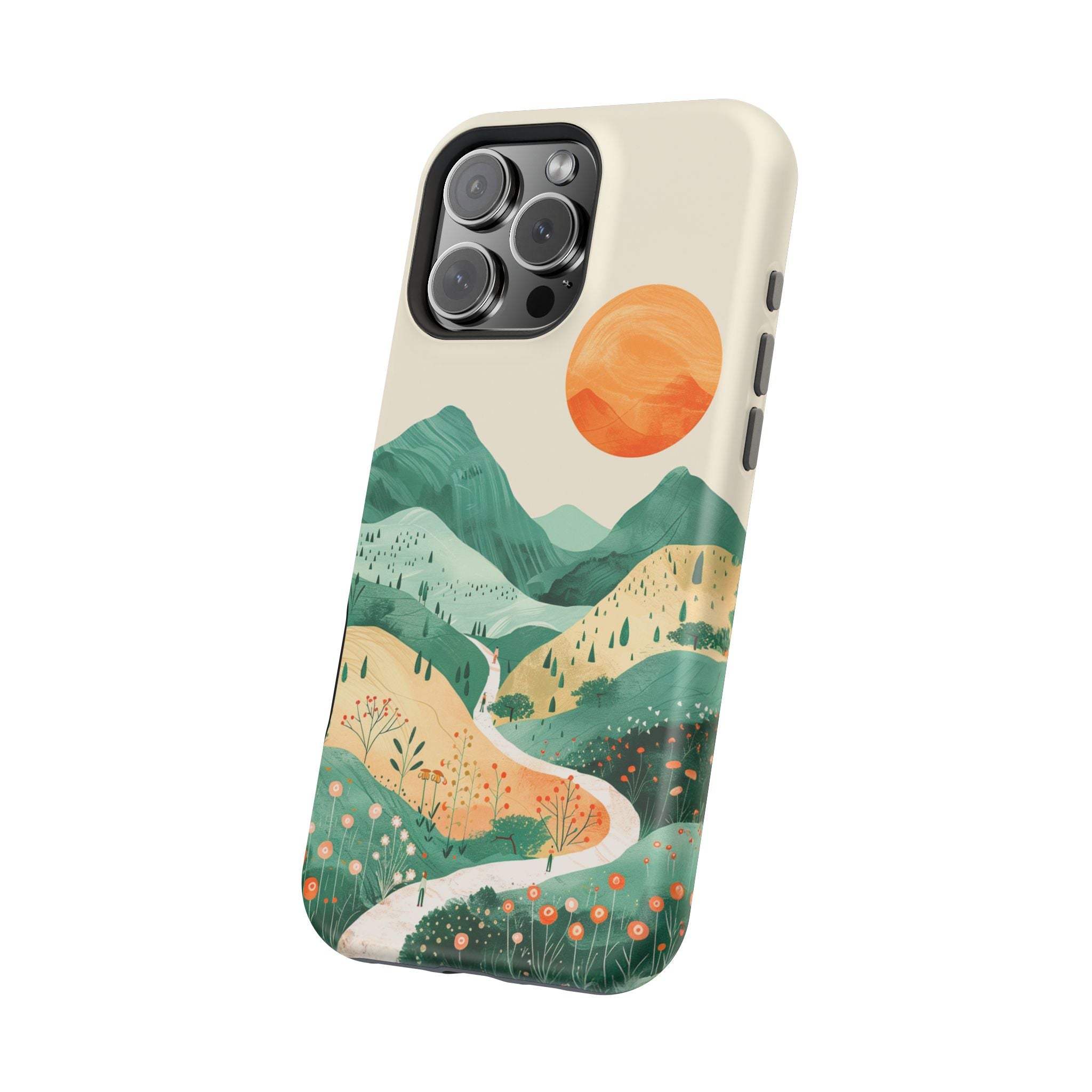 Sunrise Mountain Landscape