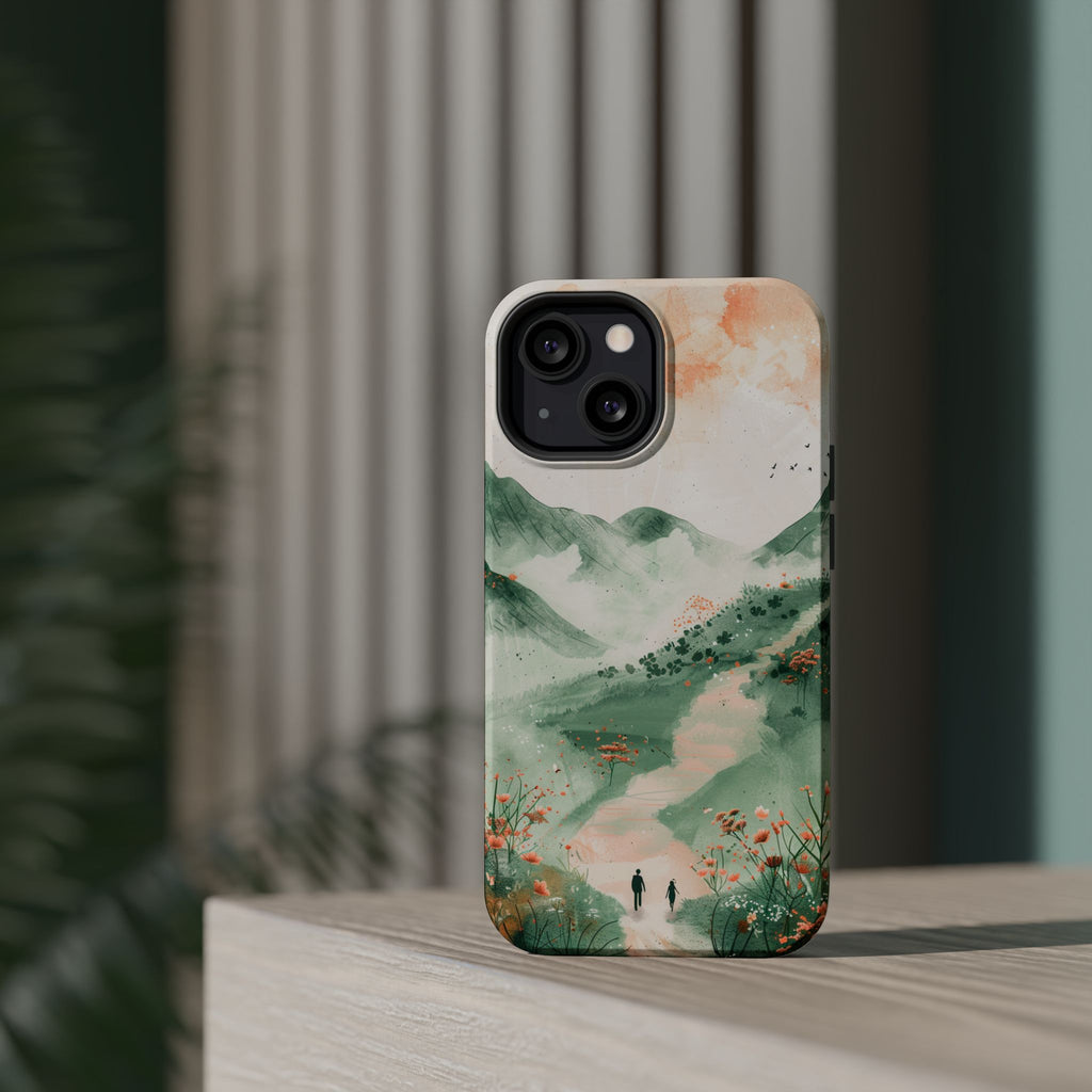 Misty Mountain Landscape