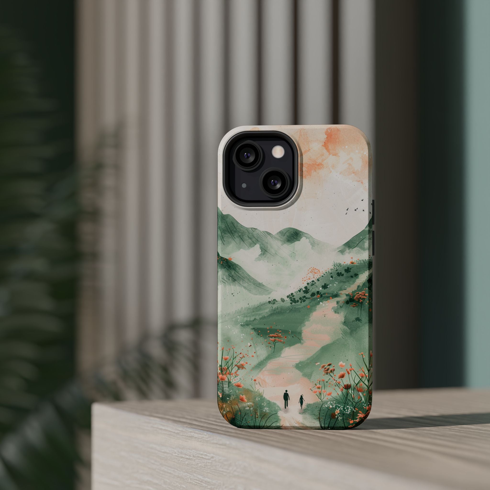 Misty Mountain Landscape