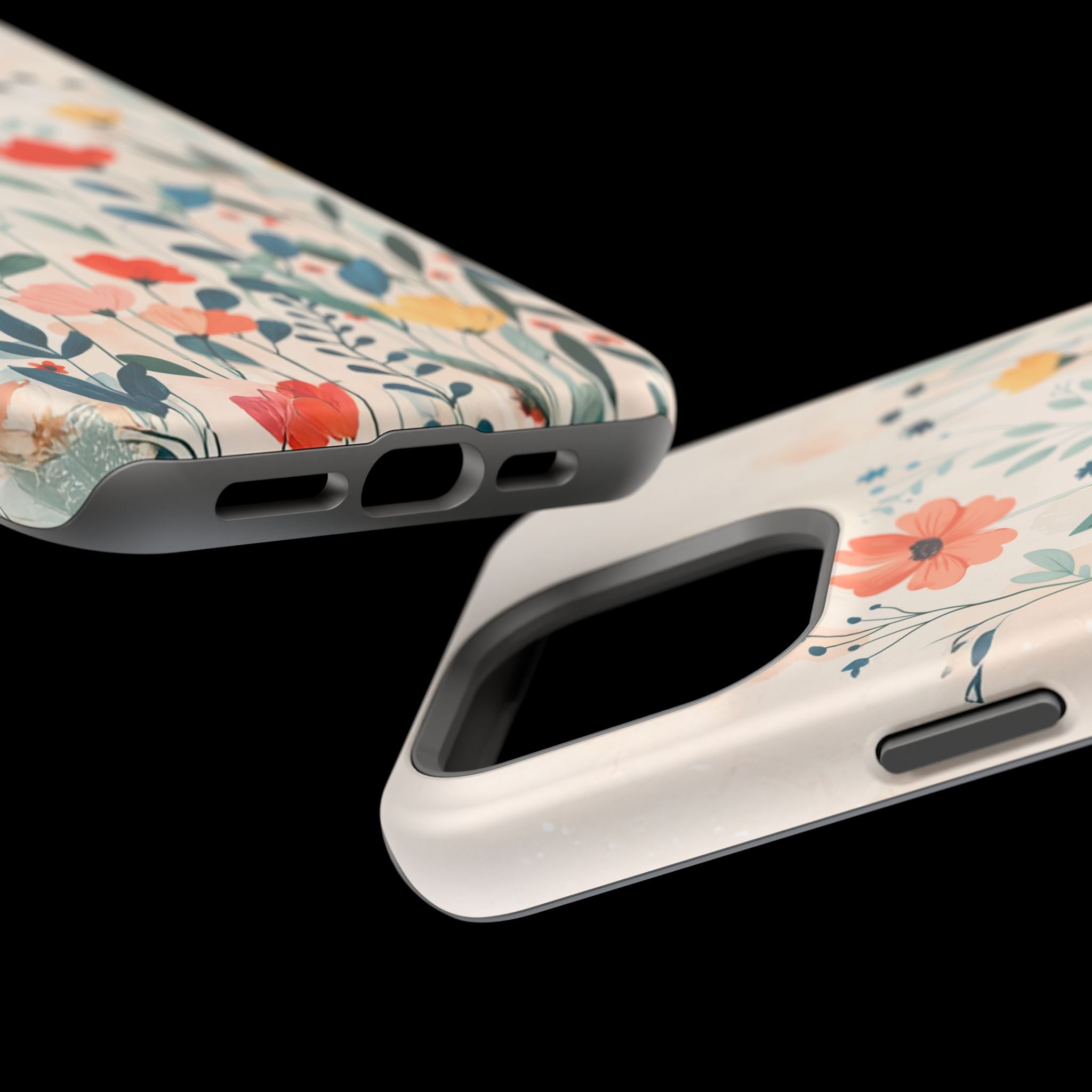 Floral Garden Magnetic Impact-Resistant Phone Case
