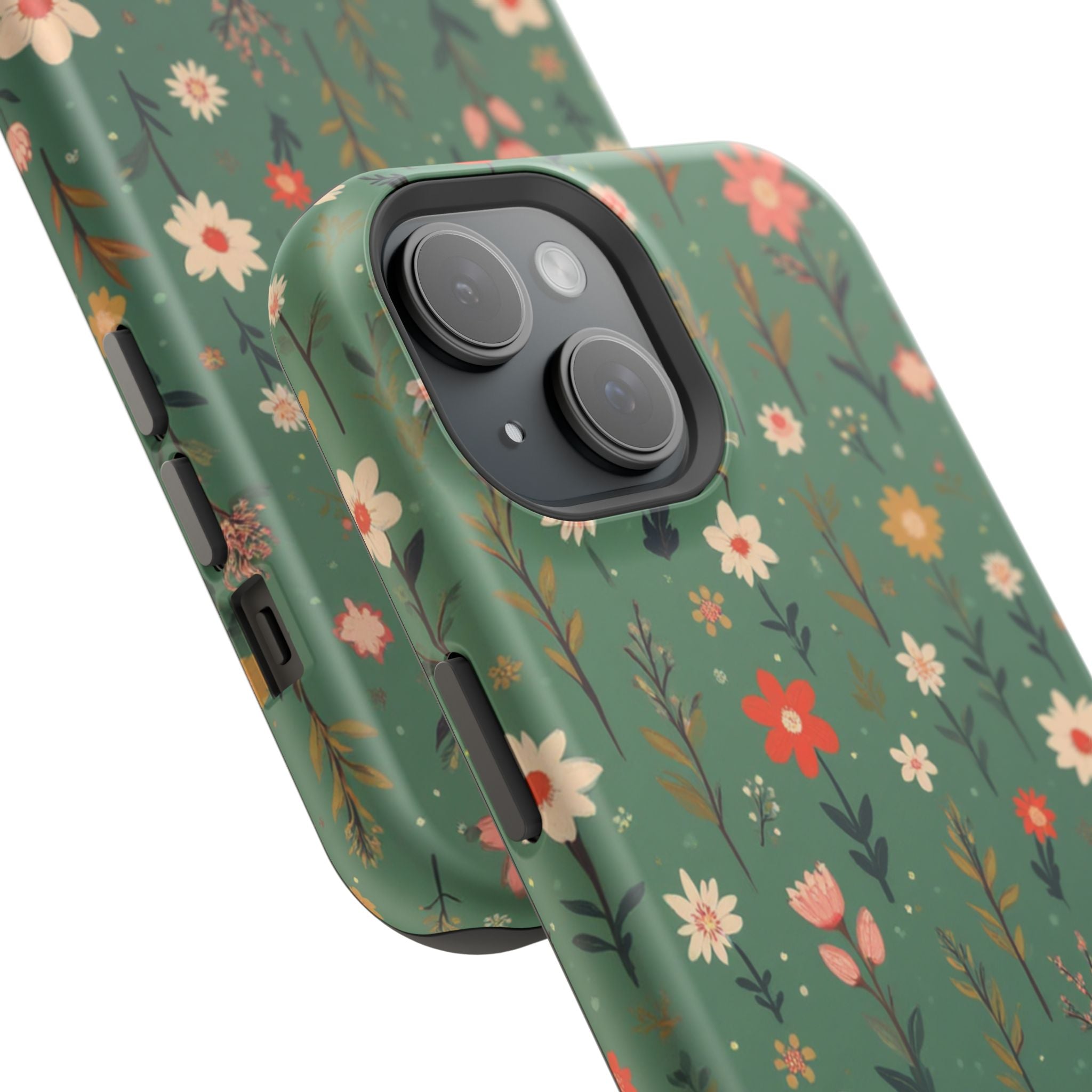 Floral Meadow Magnetic Impact-Resistant Phone Case