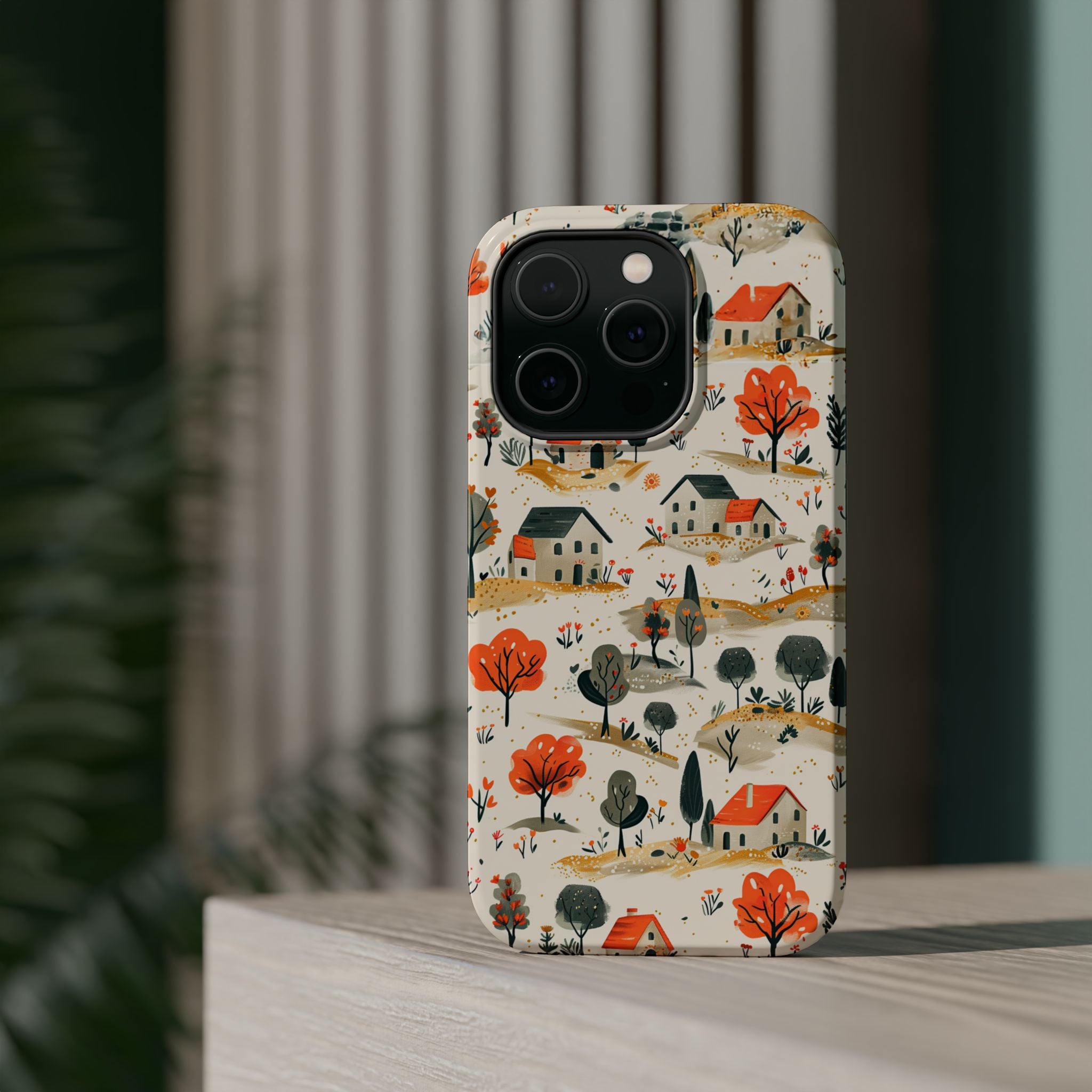 Autumn Village Phone Case