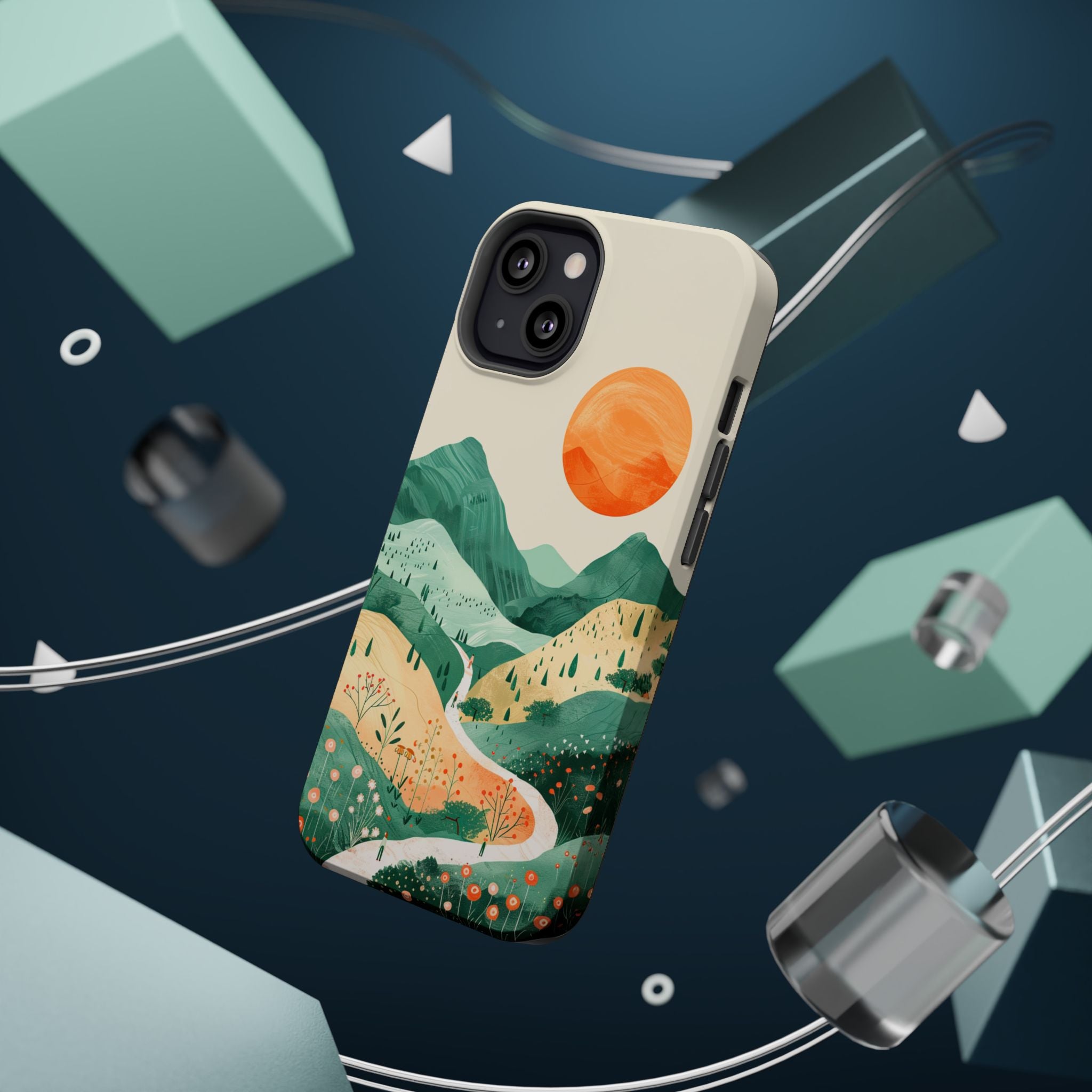 Sunrise Mountain Landscape