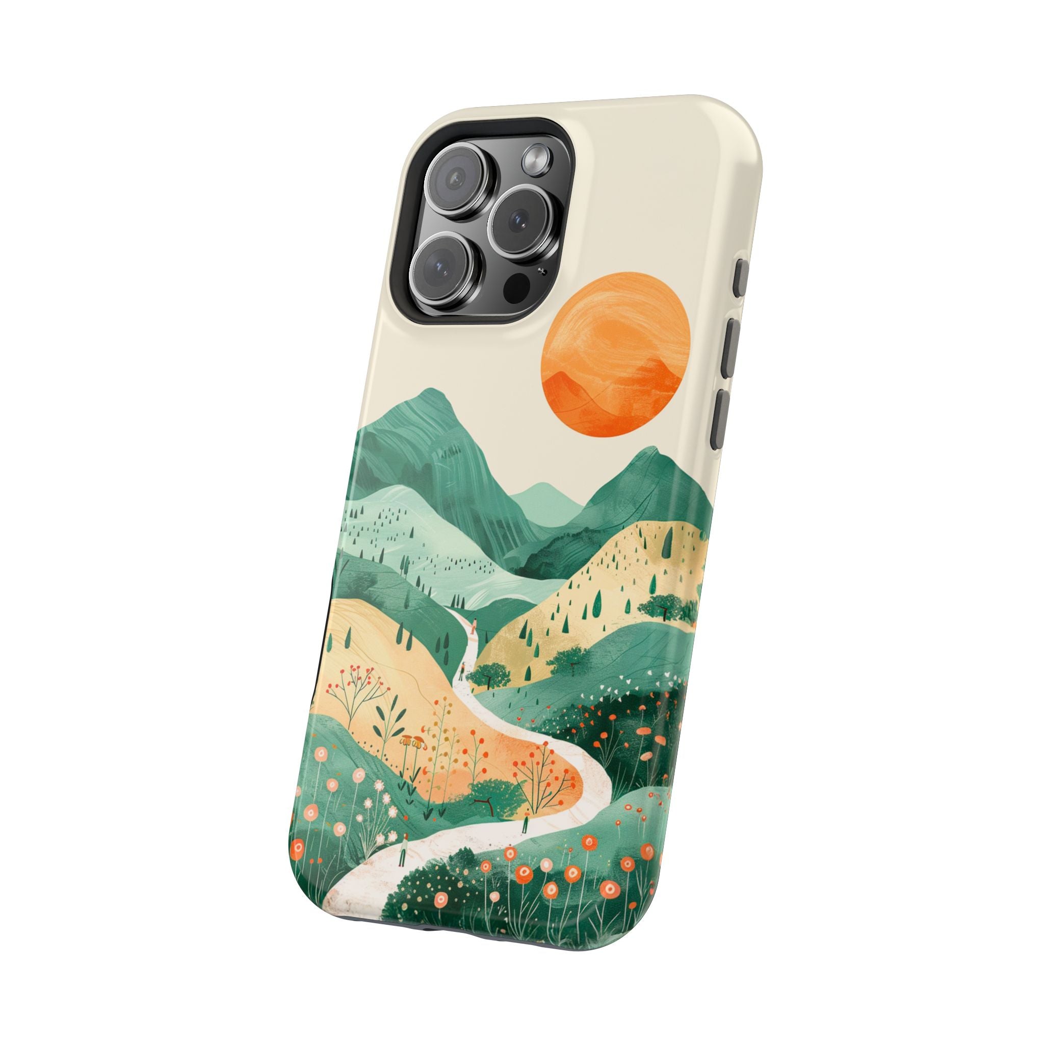 Sunrise Mountain Landscape