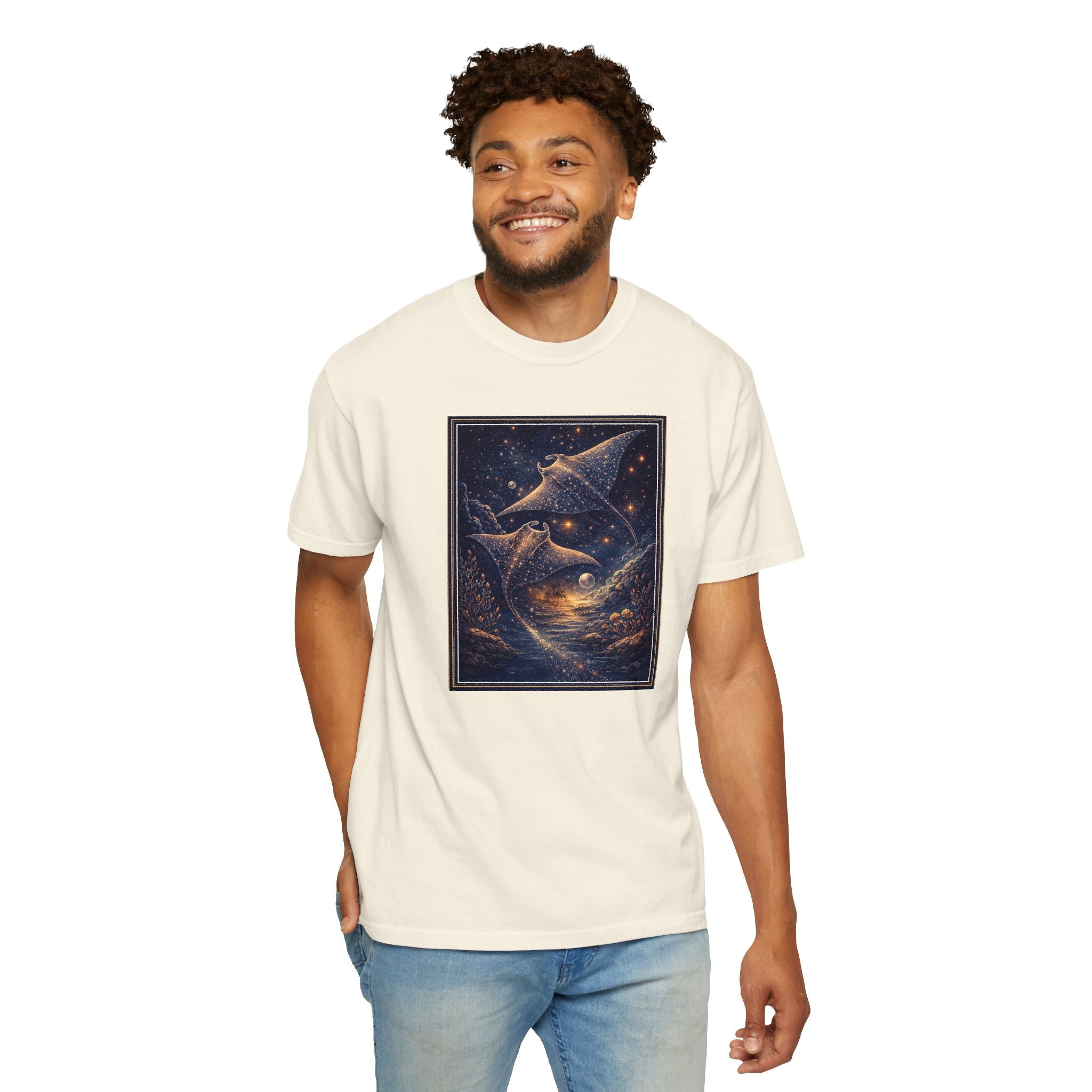 Dolphins T-Shirt — Ocean Night Tee