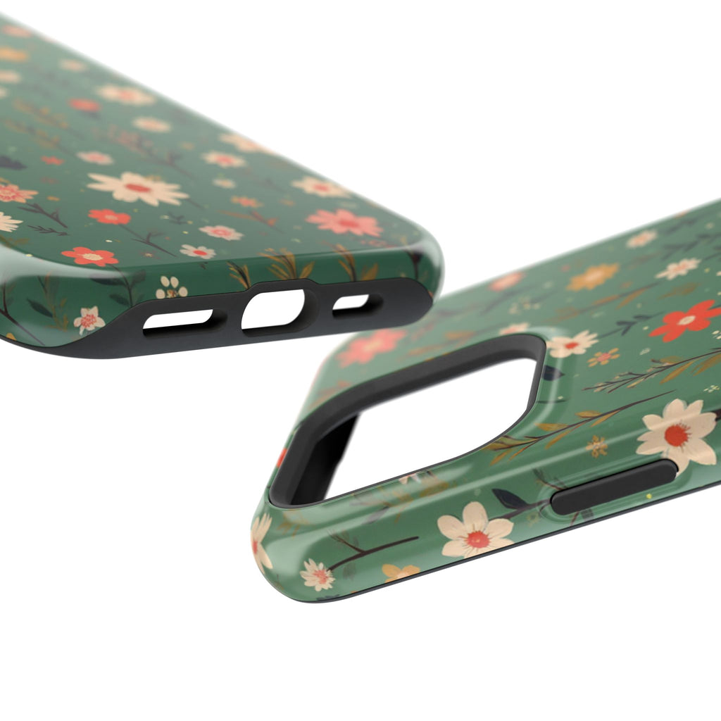 Floral Meadow Magnetic Impact-Resistant Phone Case