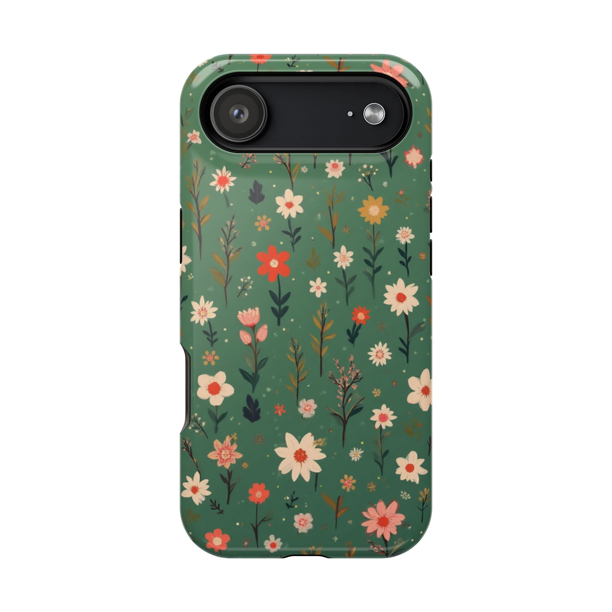 Floral Meadow Magnetic Impact-Resistant Phone Case