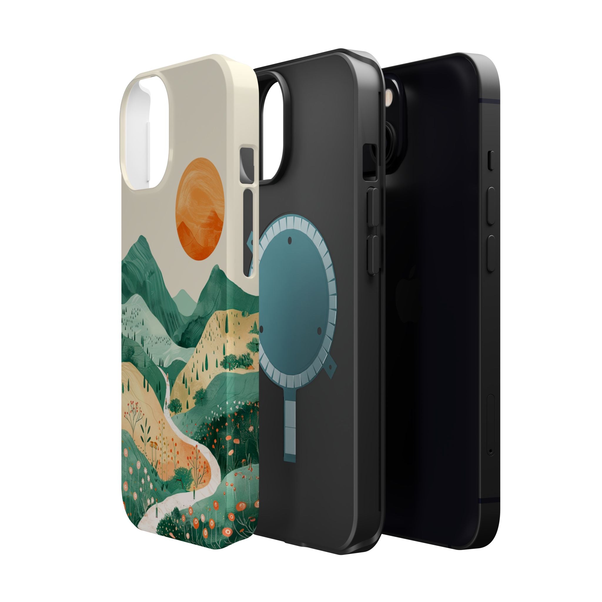 Sunrise Mountain Landscape