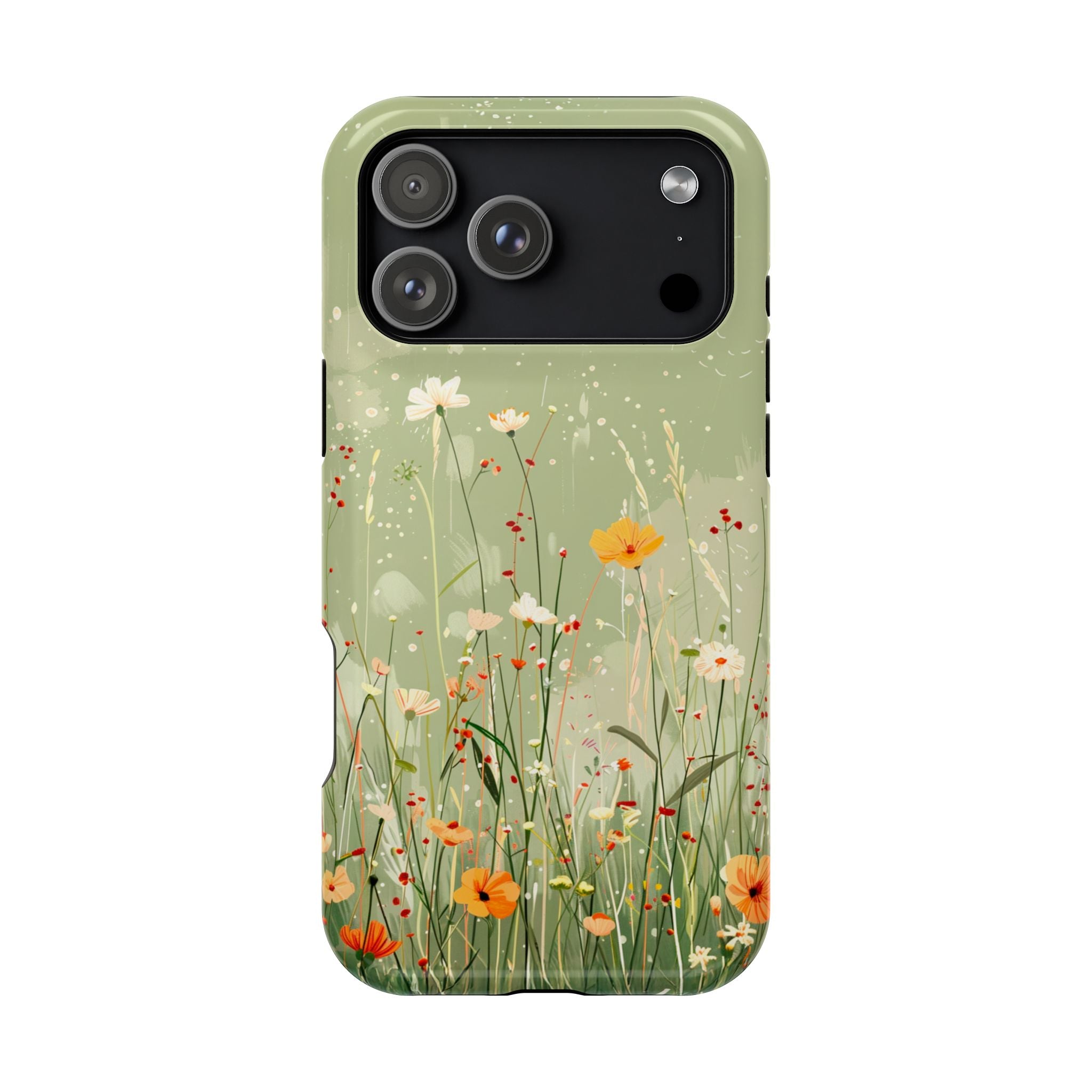 Floral Meadow Magnetic Impact-Resistant Phone Case
