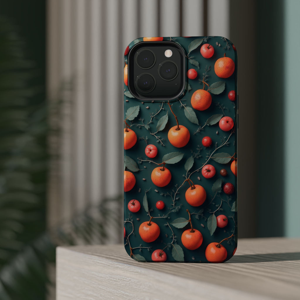 Phone Case – Orange Orchard Magnetic Impact‑Resistant Design