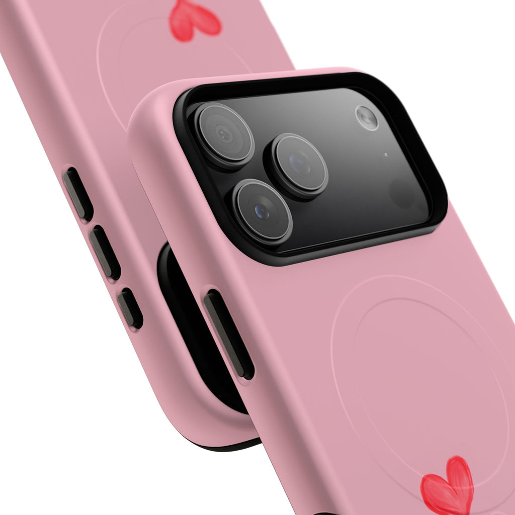 Soft Energy Tough Magnetic Phone Case — Protective Pink MagSafe-Compatible Case
