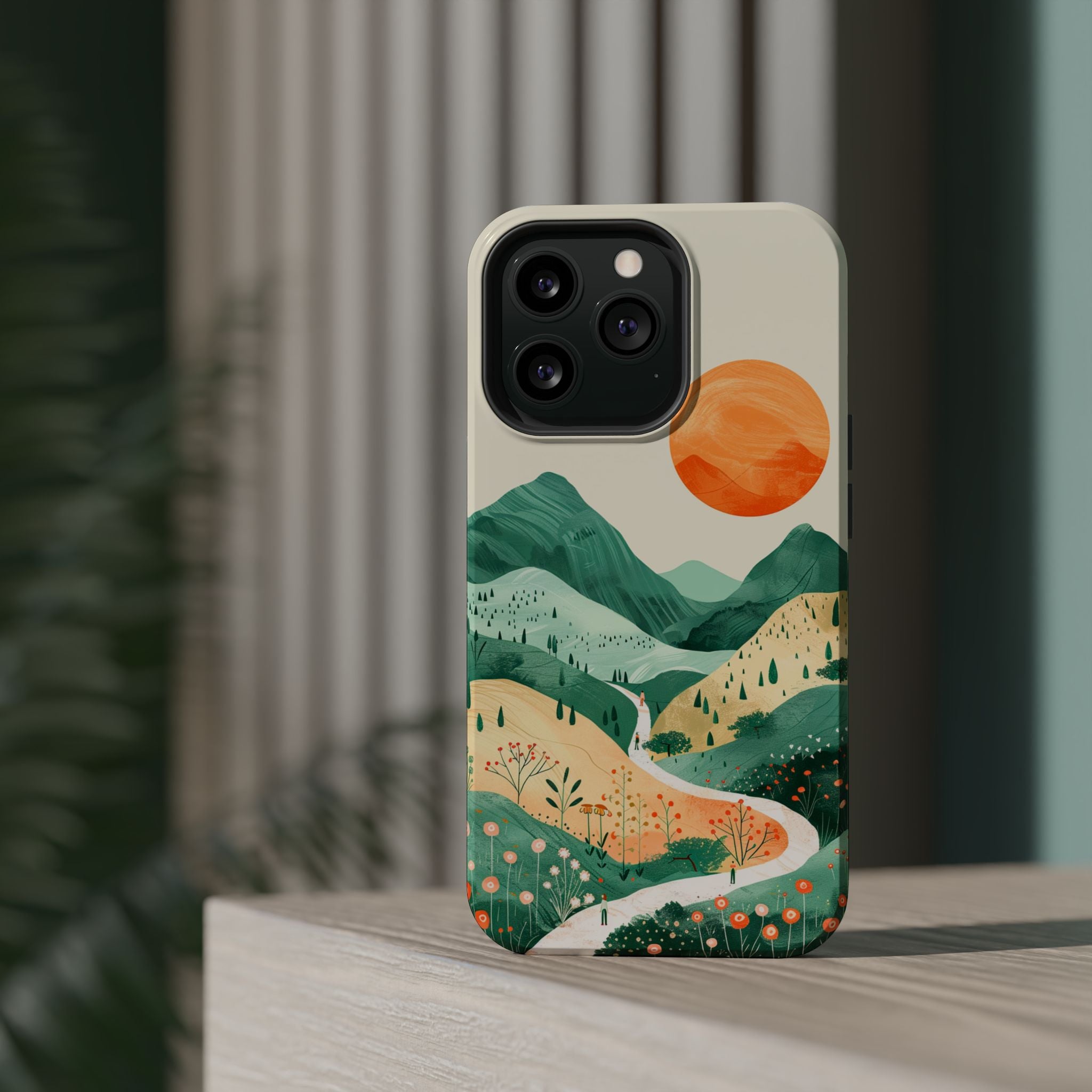 Sunrise Mountain Landscape